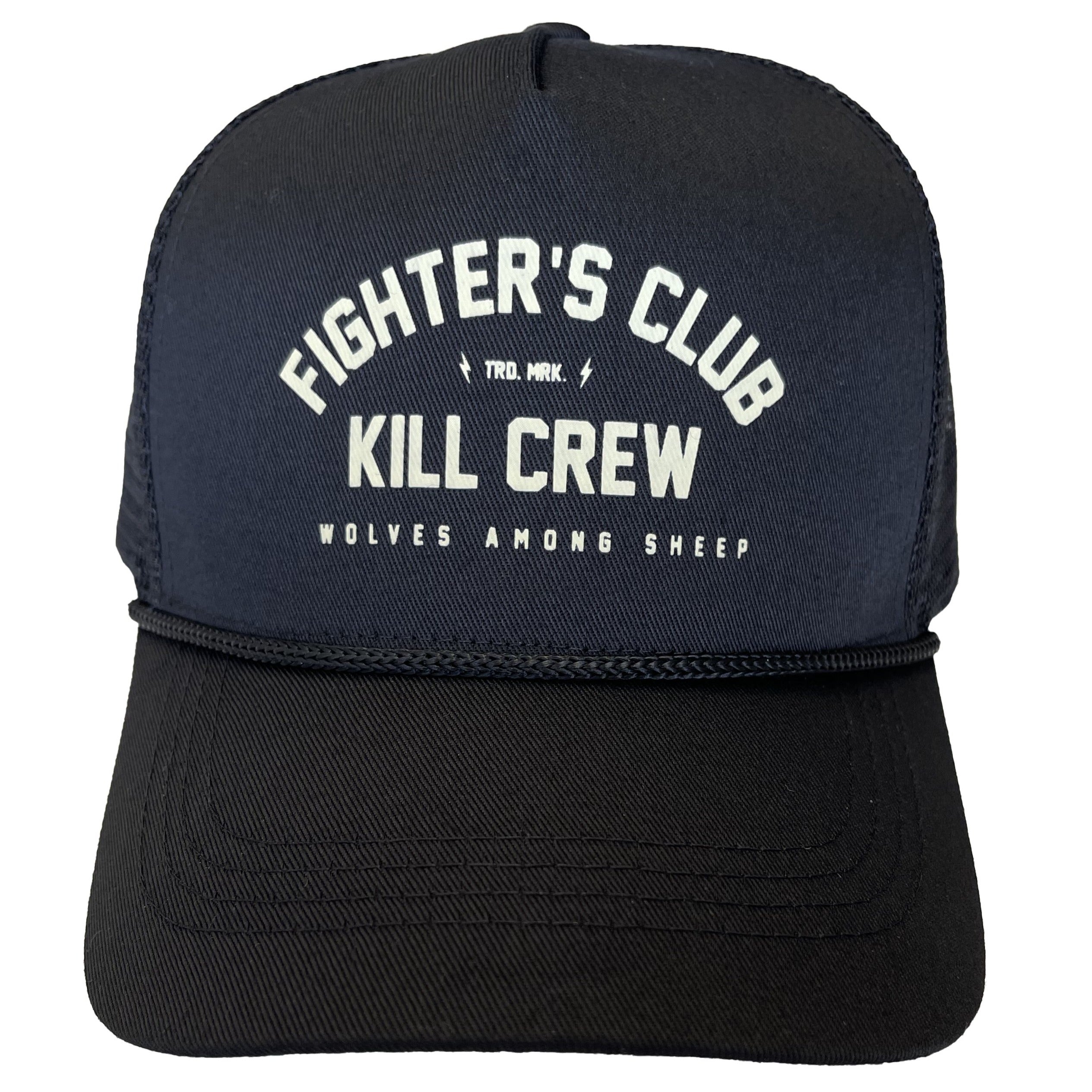 FIGHTER'S CLUB OG TRUCKER HAT - BLACK