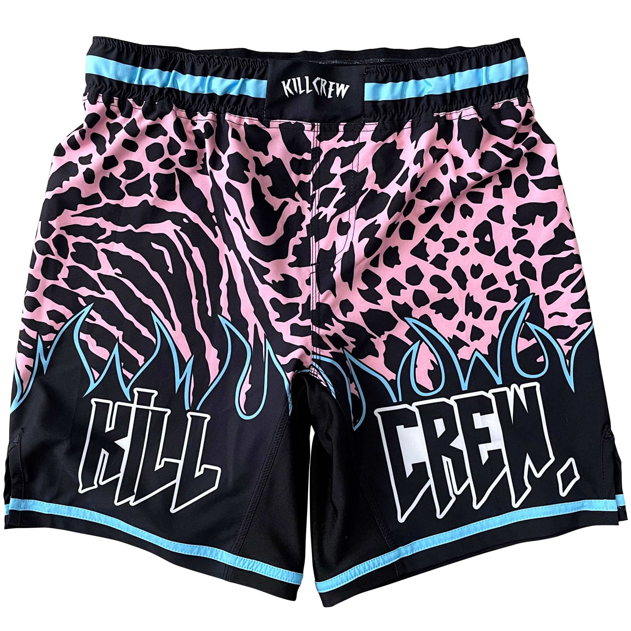 BSEM FIGHT SHORTS (RELAXED CUT) - BLUE / PINK