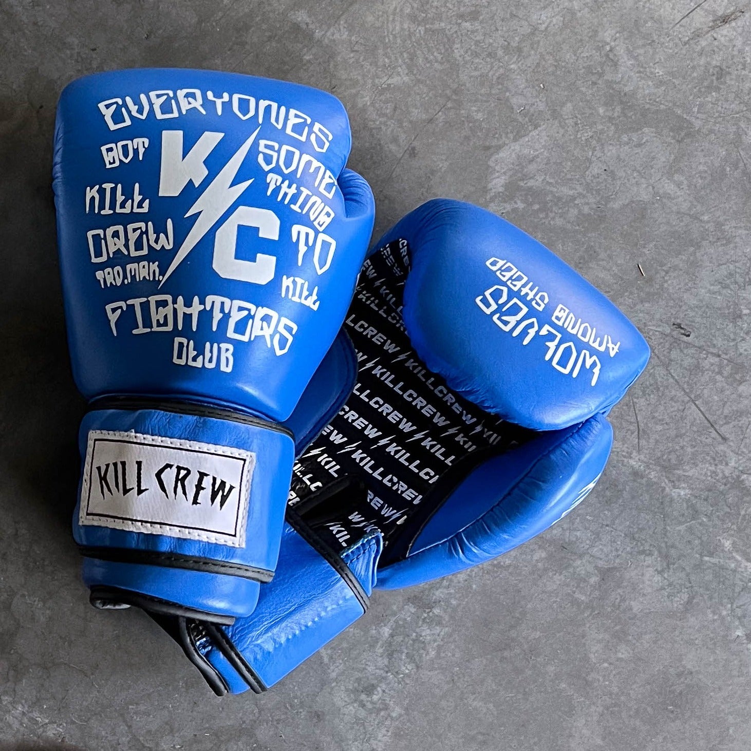 KILL CREW BOXING GLOVES - BLUE