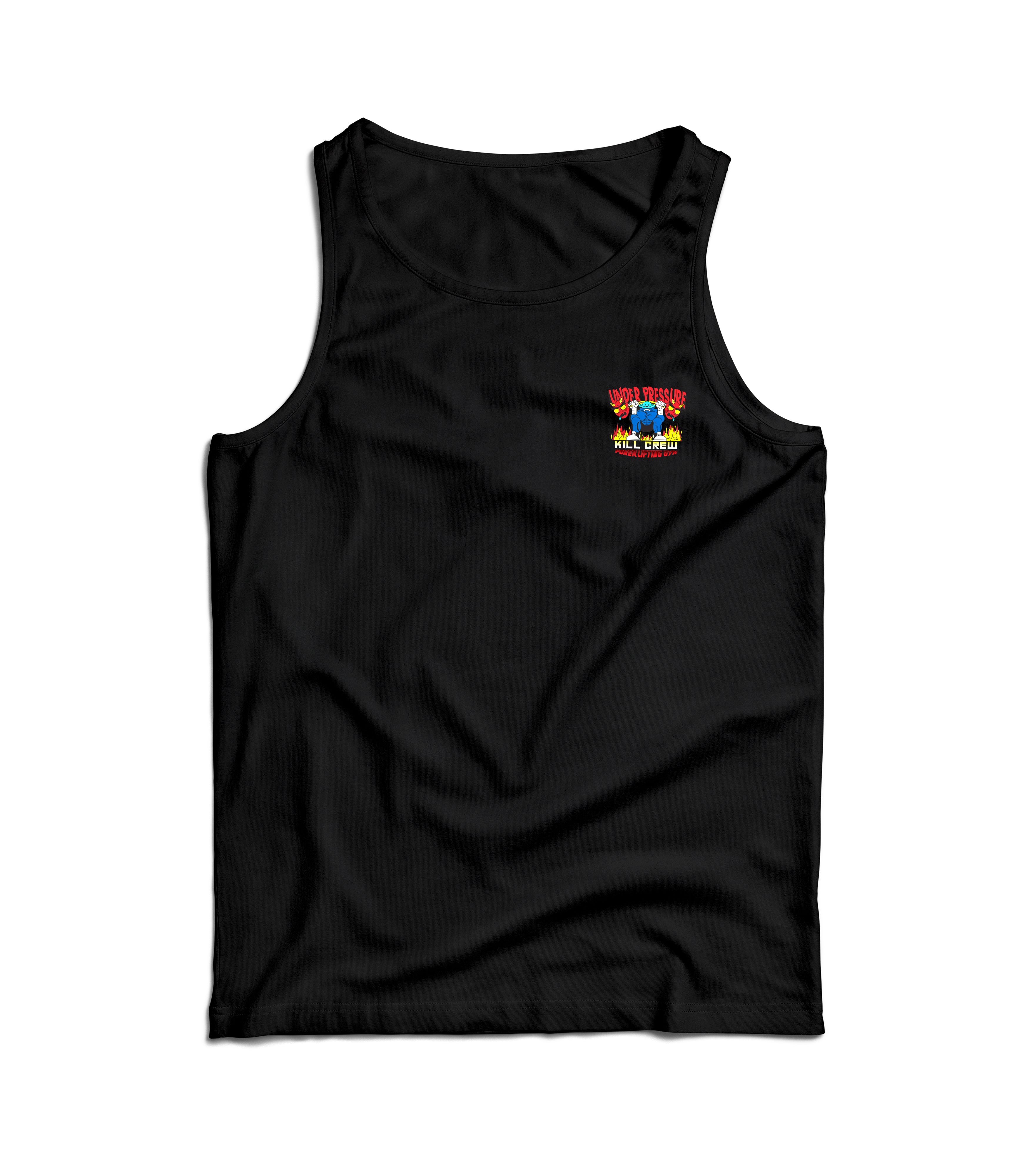 UNDER PRESSURE POWERLIFTING TANK TOP - BLACK