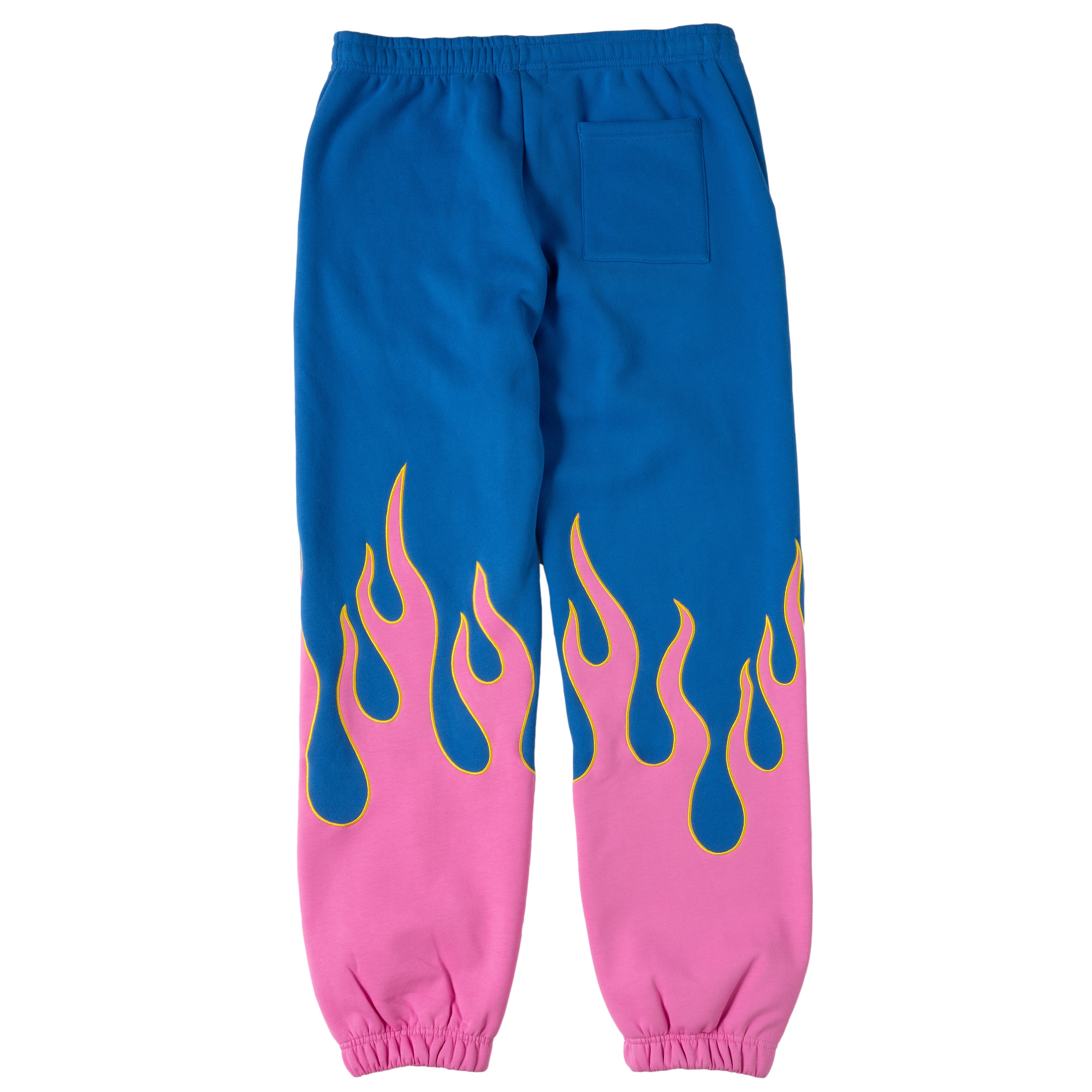 PREMIUM HEATER SWEATS - BLUE / PINK