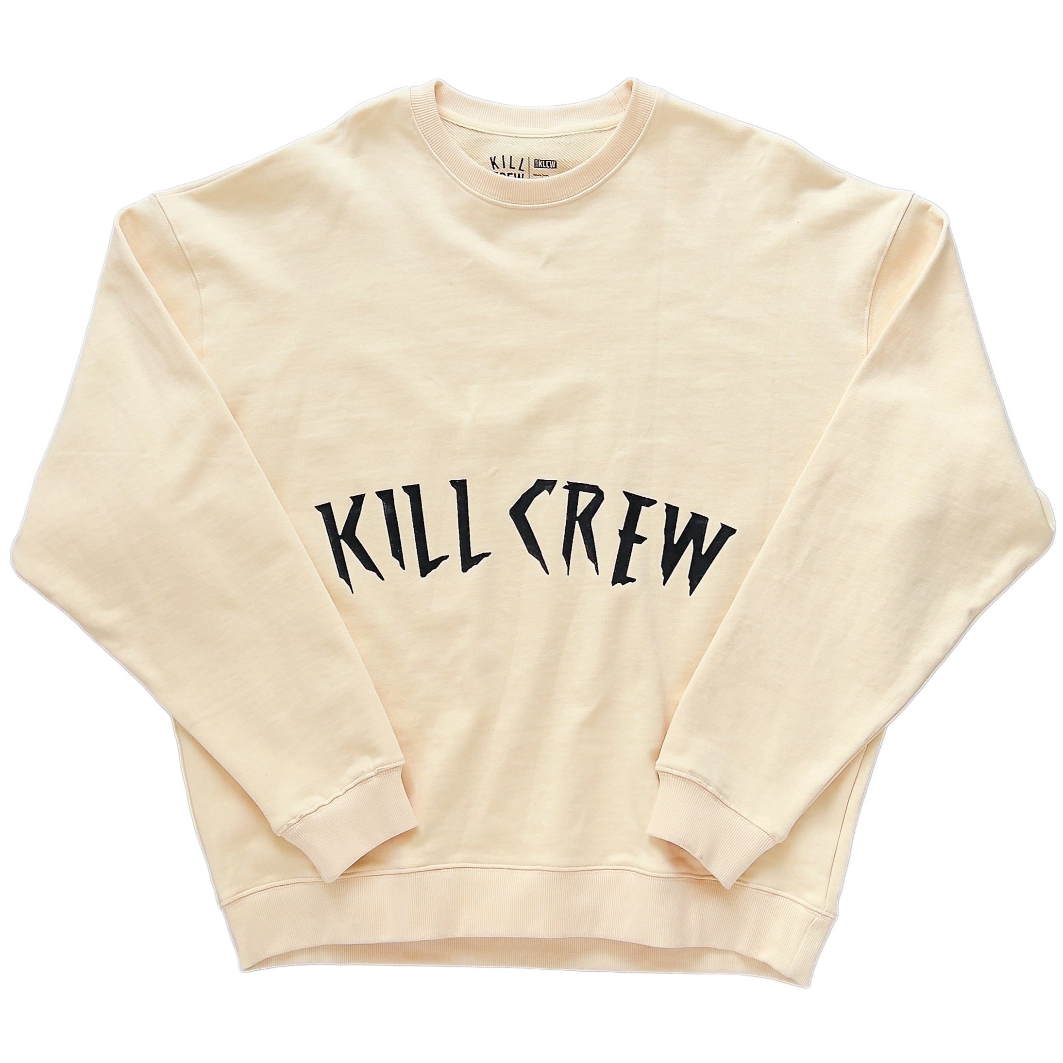 HEAVYWEIGHT LUX KILL CREW CREW NECK - CREAM