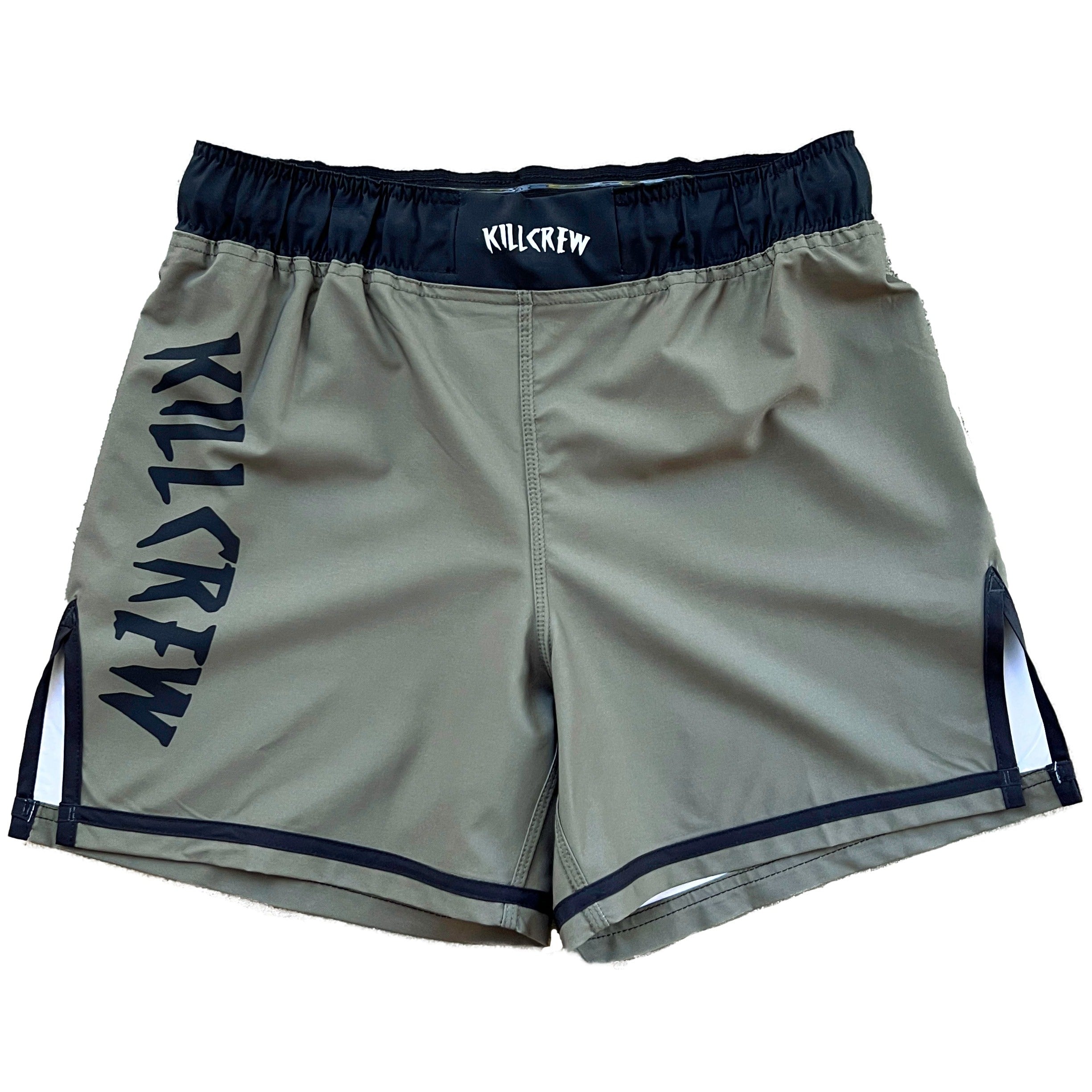 BSEM FIGHT SHORTS (THAI CUT) - OLIVE