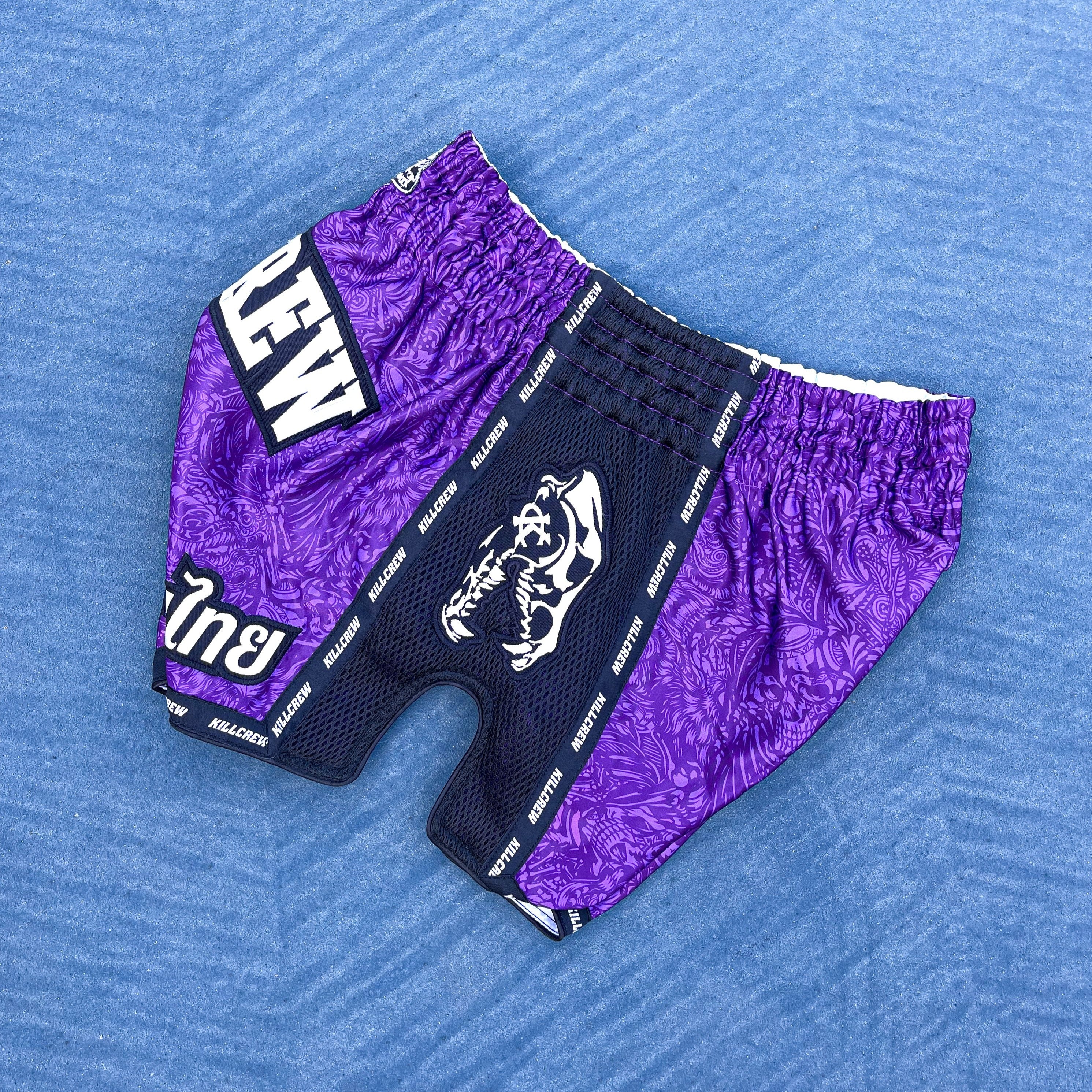 MUAY THAI FIGHT SHORTS -  PURPLE