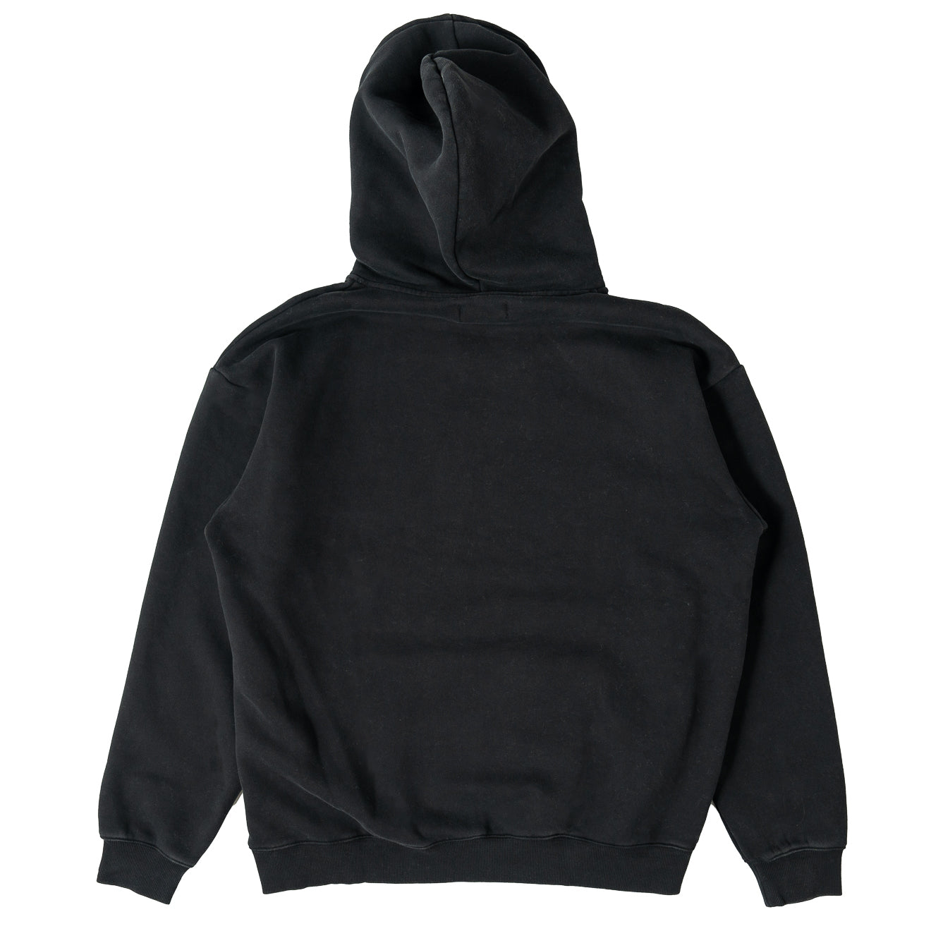 OVERSIZED LUX FANGS HOODIE - BLACK / WHITE