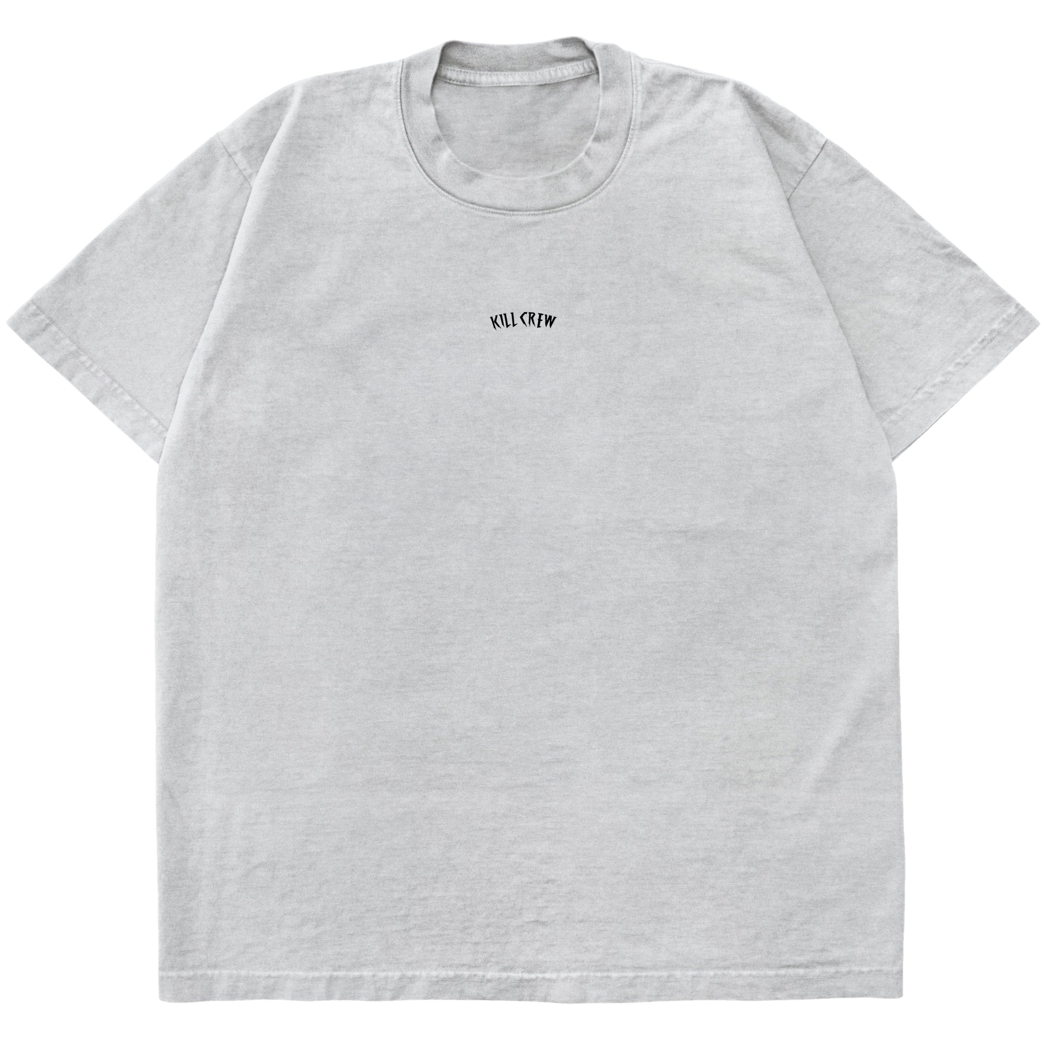 OVERSIZED LUX SIMPLE T-SHIRT - GREY