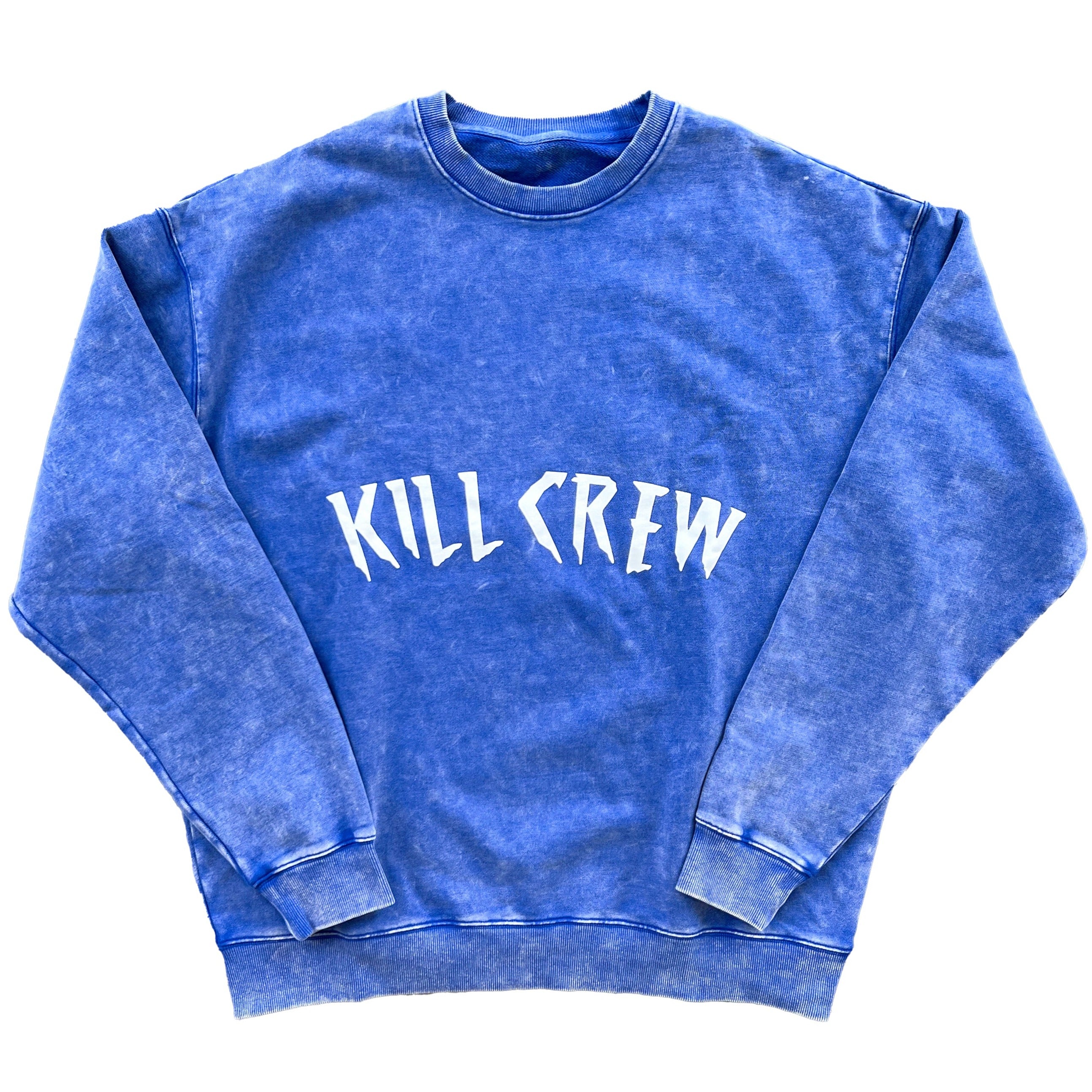 HEAVYWEIGHT LUX KILL CREW CREW NECK - BLUE