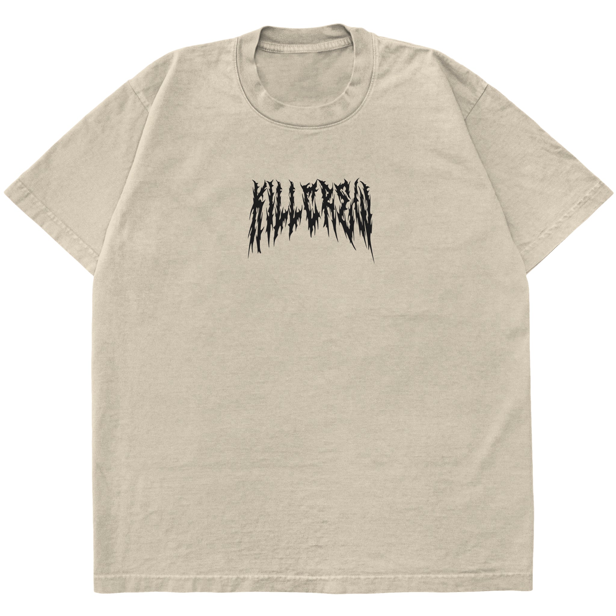 RELAXED FIT BARBarian T-SHIRT - CREAM