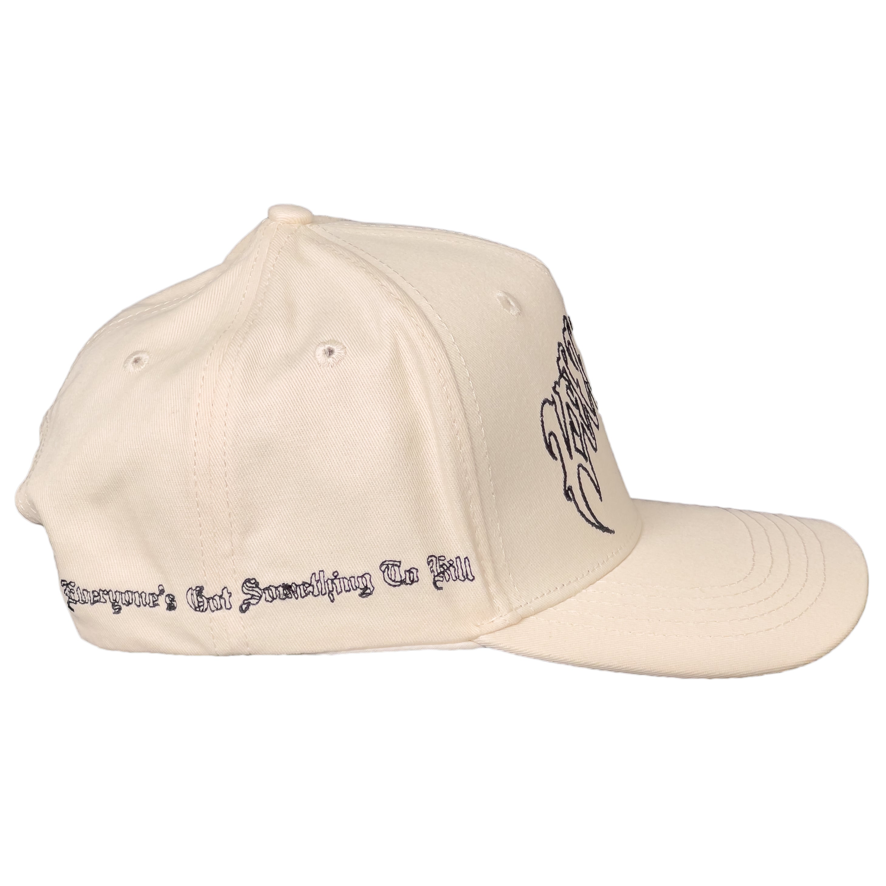 CLASSIC 5 PANEL SNAPBACK - CREAM