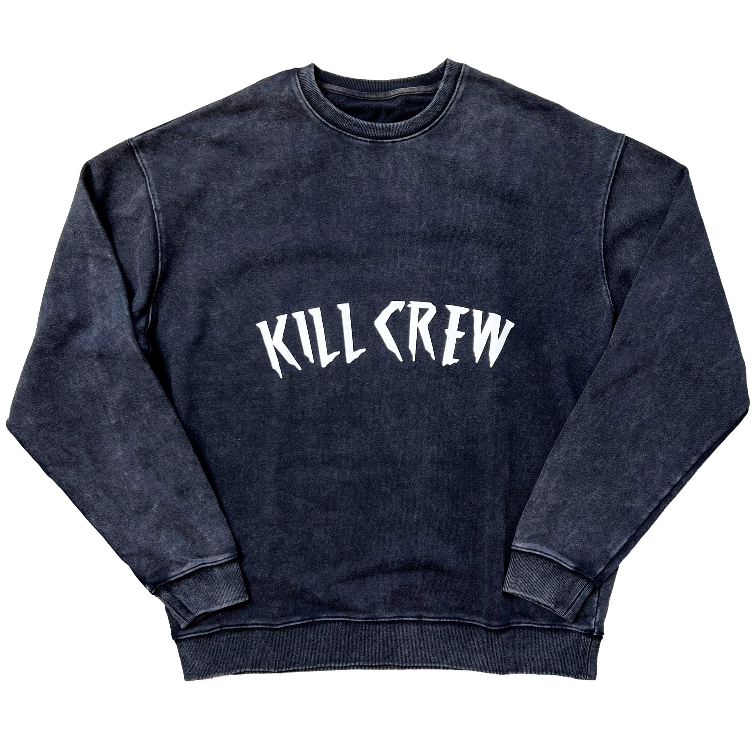 HEAVYWEIGHT LUX KILL CREW CREW NECK - BLACK