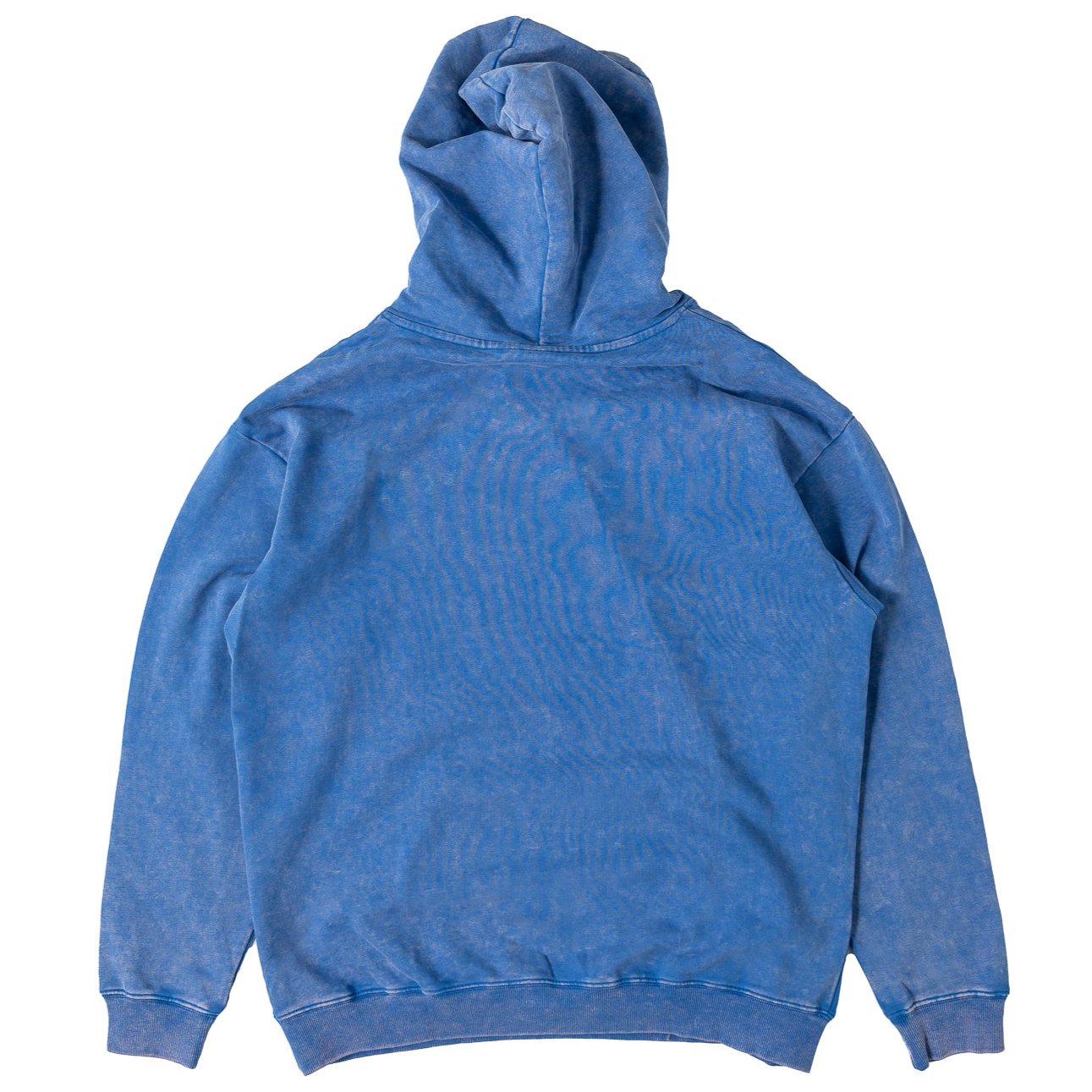 OVERSIZED LUX TWO WOLVES HOODIE - BLUE