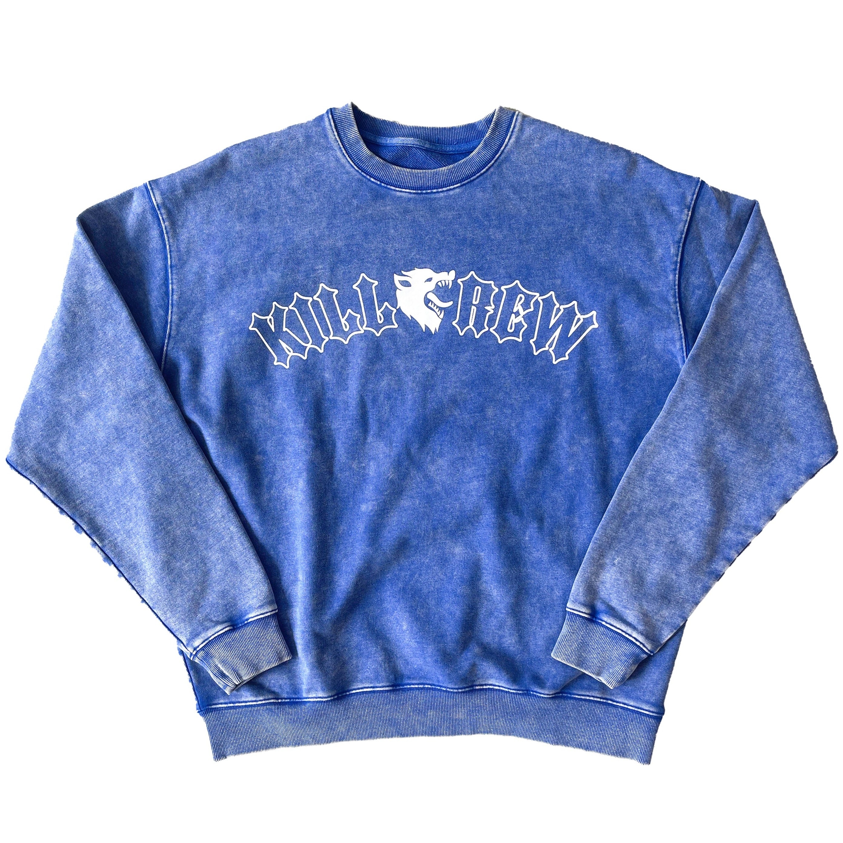 HEAVYWEIGHT LUX TO KILL CREW NECK - BLUE