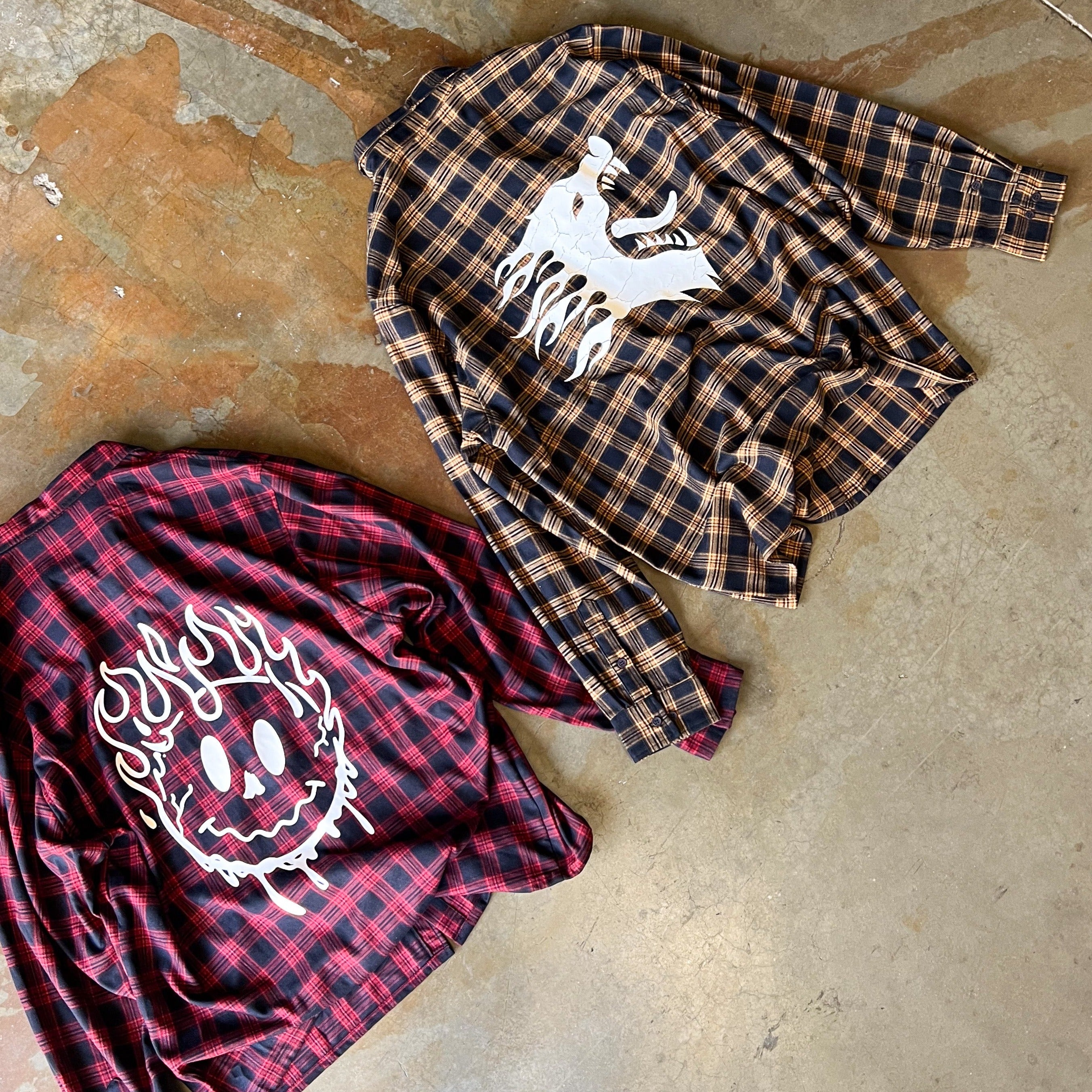 WAR WOLF FLANNEL - YELLOW