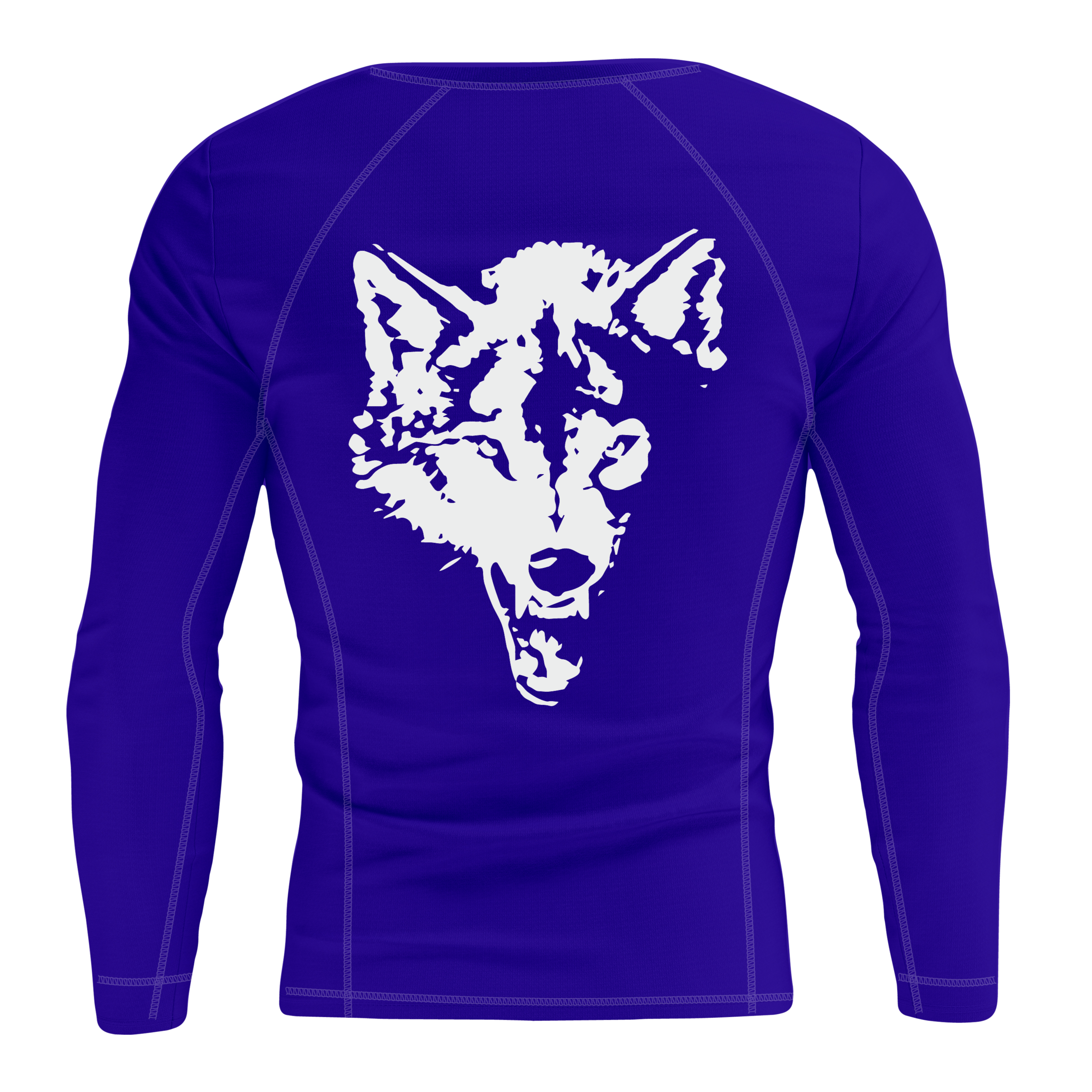 LONE WOLF RASH GUARD - PURPLE