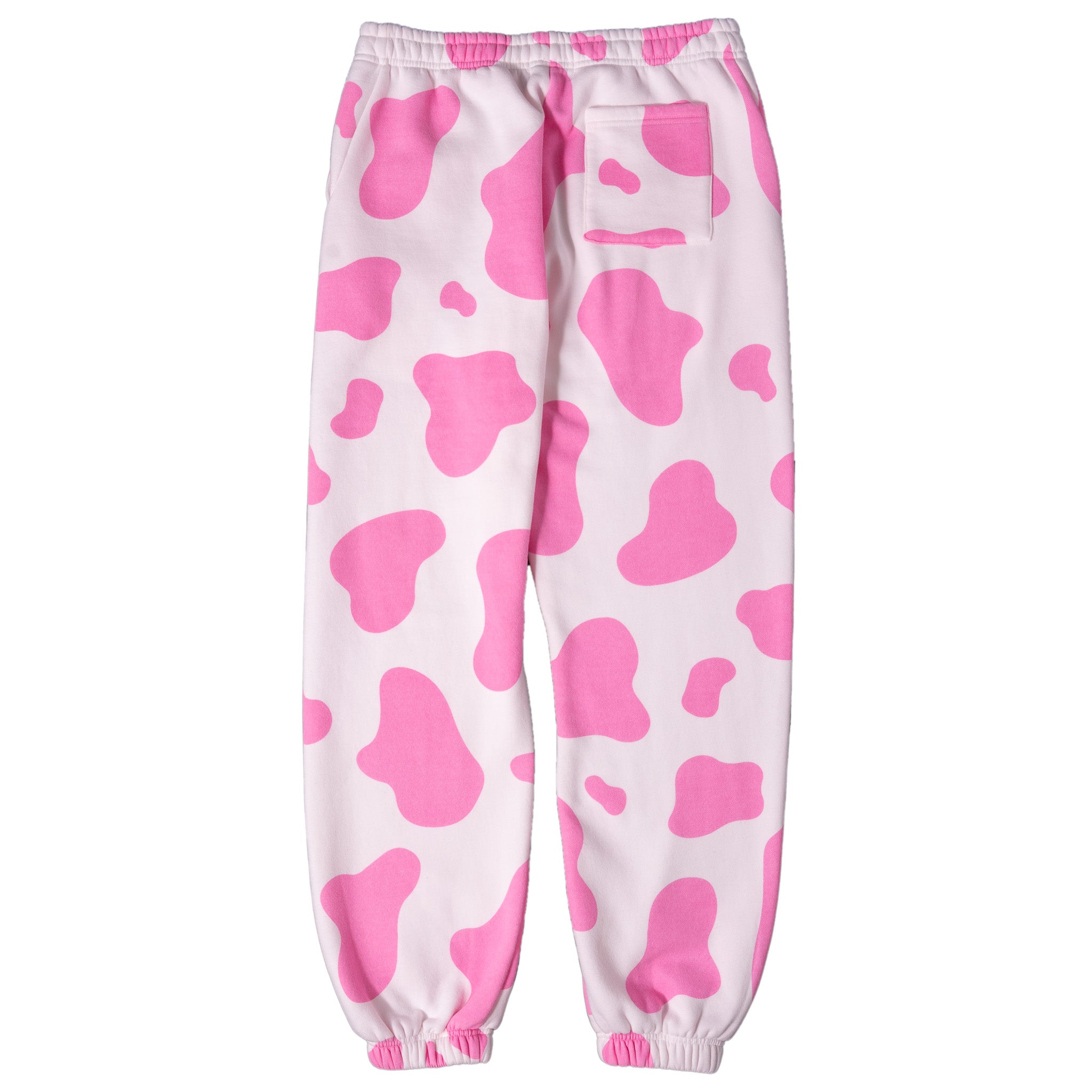 OVERSIZED LUX MOO MOO SWEATPANTS - PINK