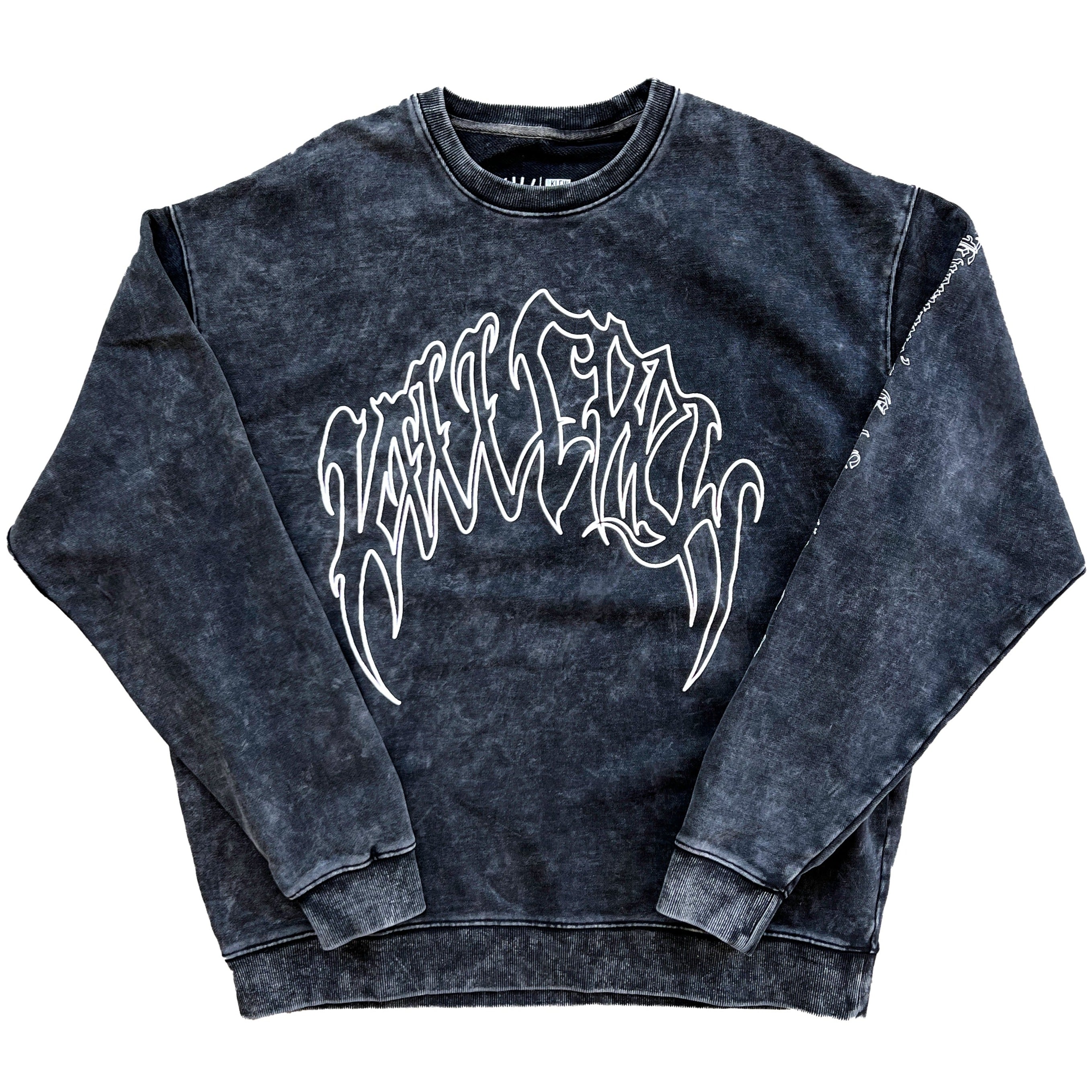 HEAVYWEIGHT LUX CLASSIC CREW NECK - BLACK