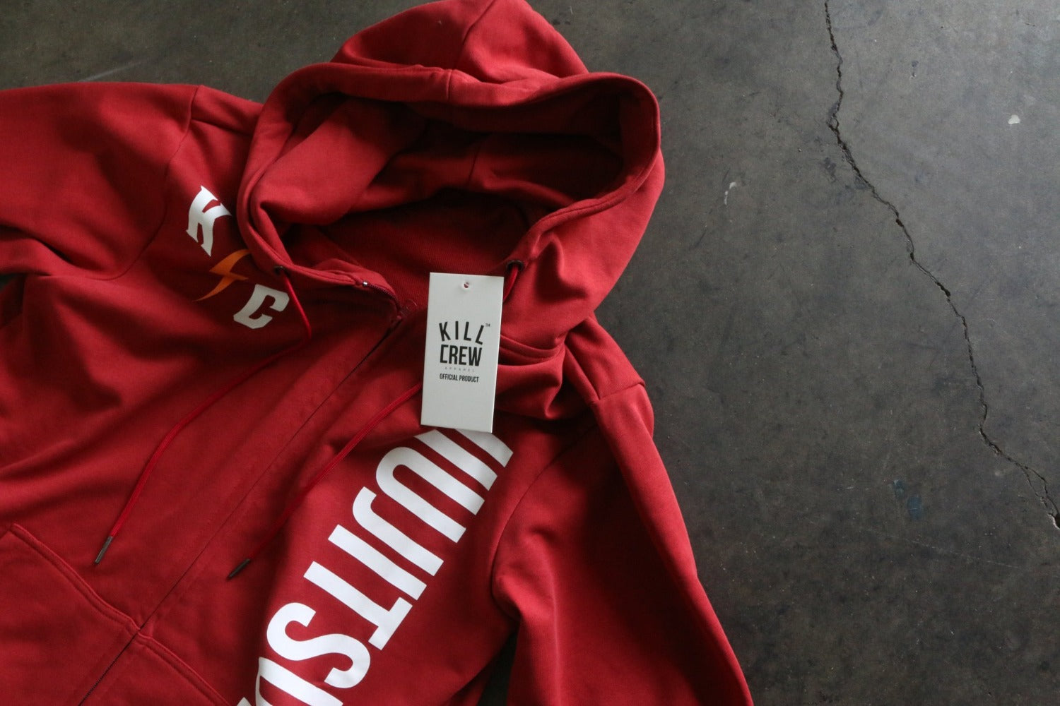 JIU JITSU ZIP UP - RED