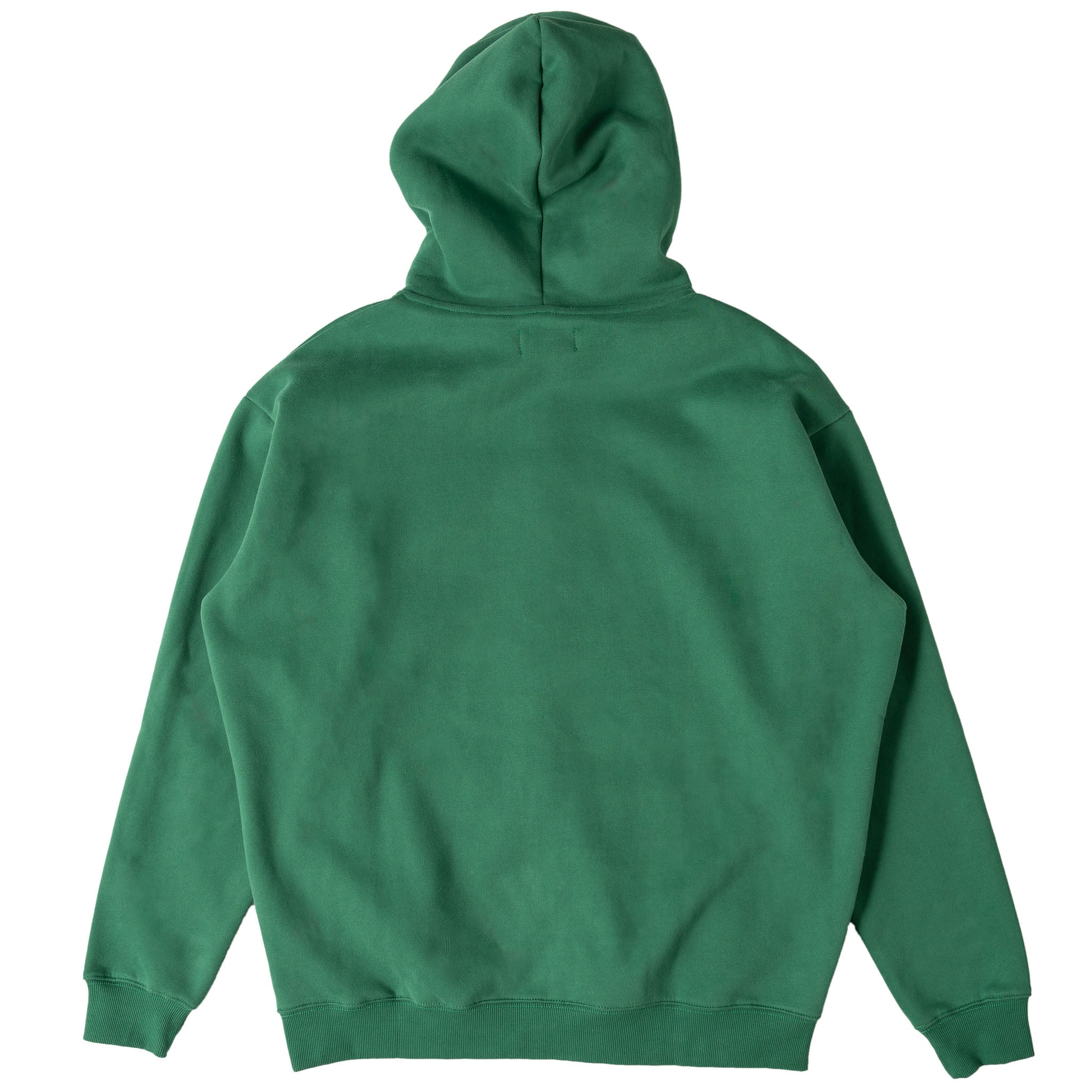 OVERSIZED LUX SIMPLE ZIP UP - GREEN