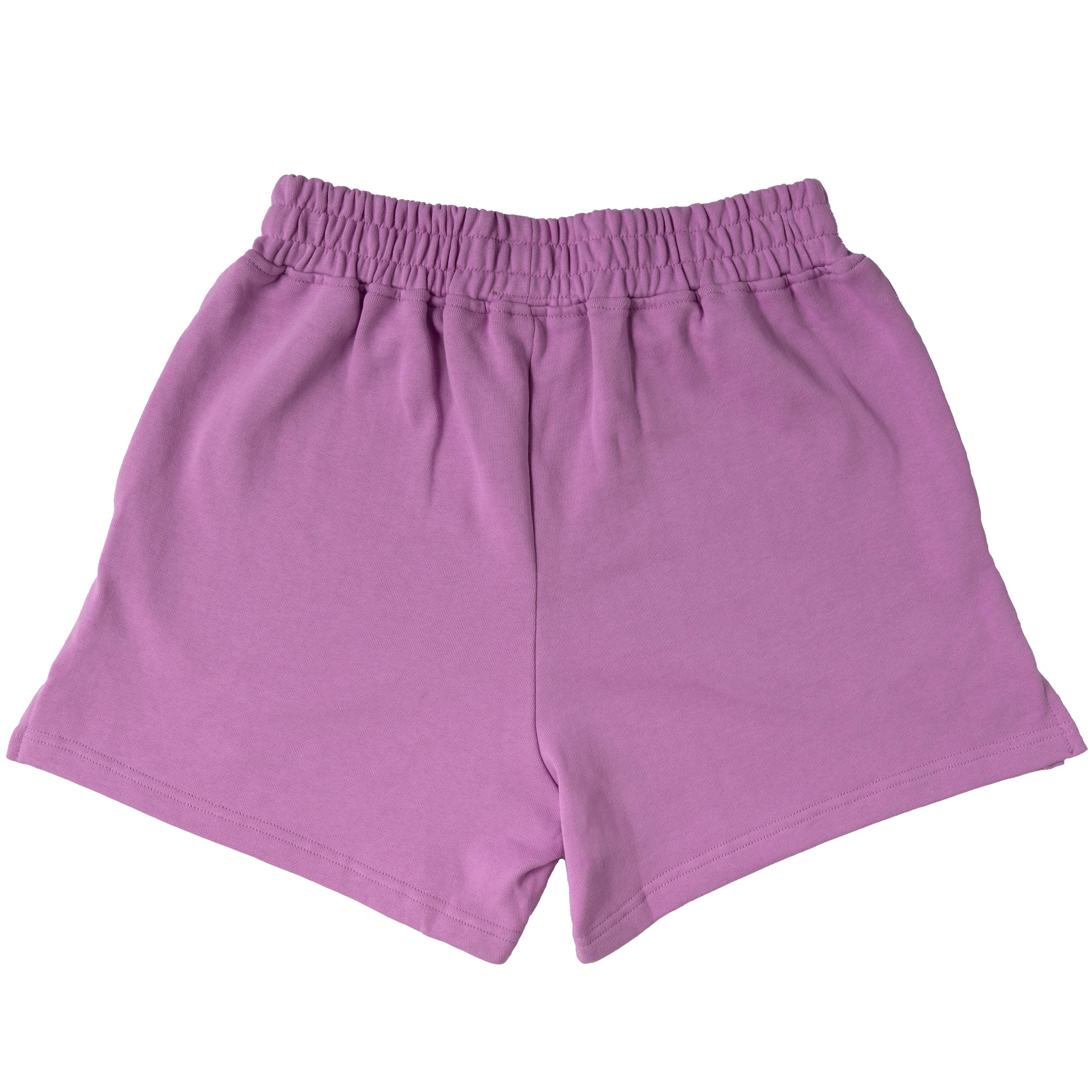 COTTON SHORTS (MID THIGH CUT) BARBWIRE - PINK / WHITE