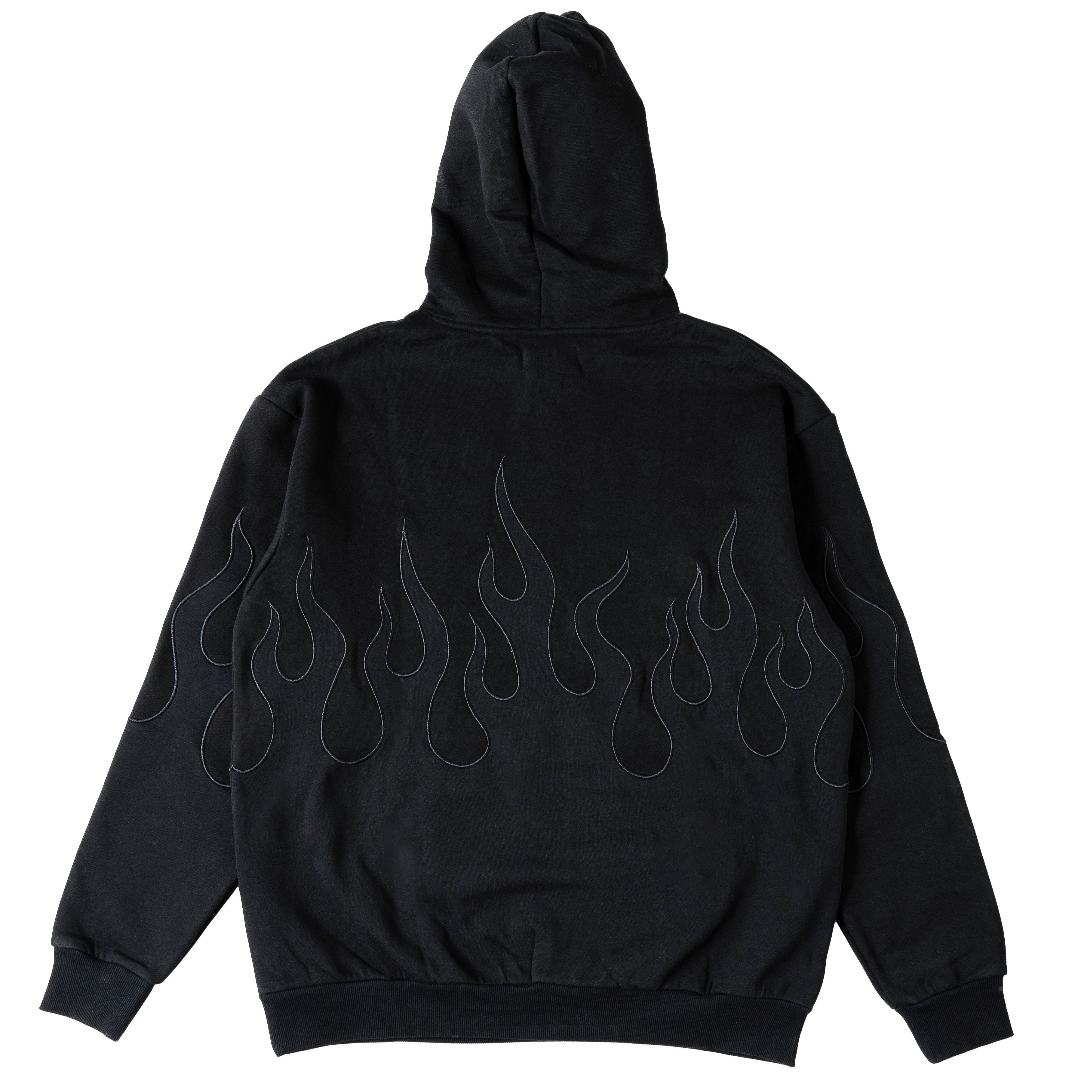 OVERSIZED PREMIUM HEATER HOODIE - BLACKOUT