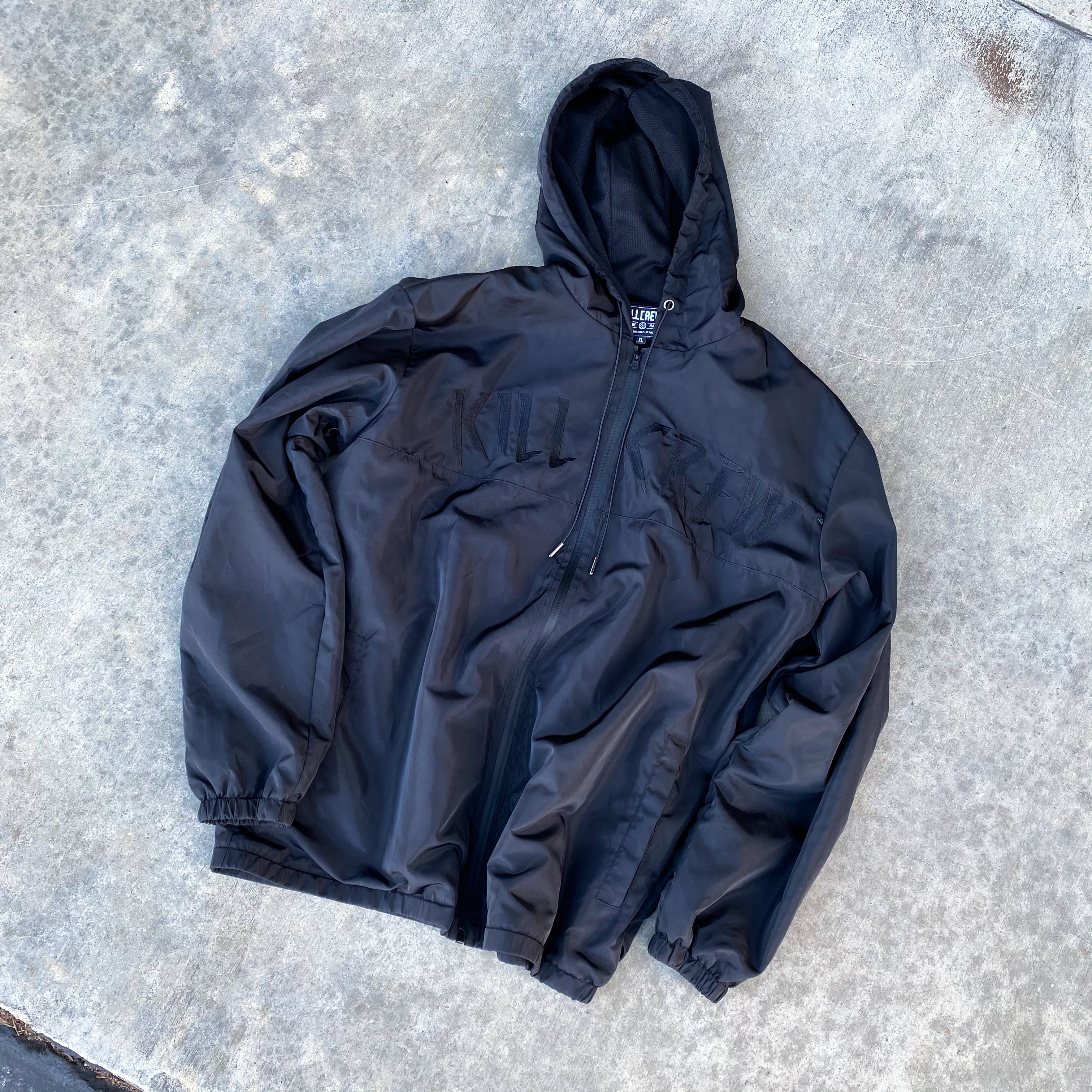 KILL CREW WINDBREAKER - BLACKOUT