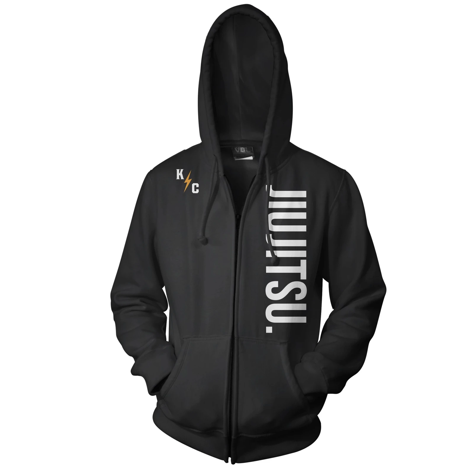 JIU JITSU ZIP UP - BLACK