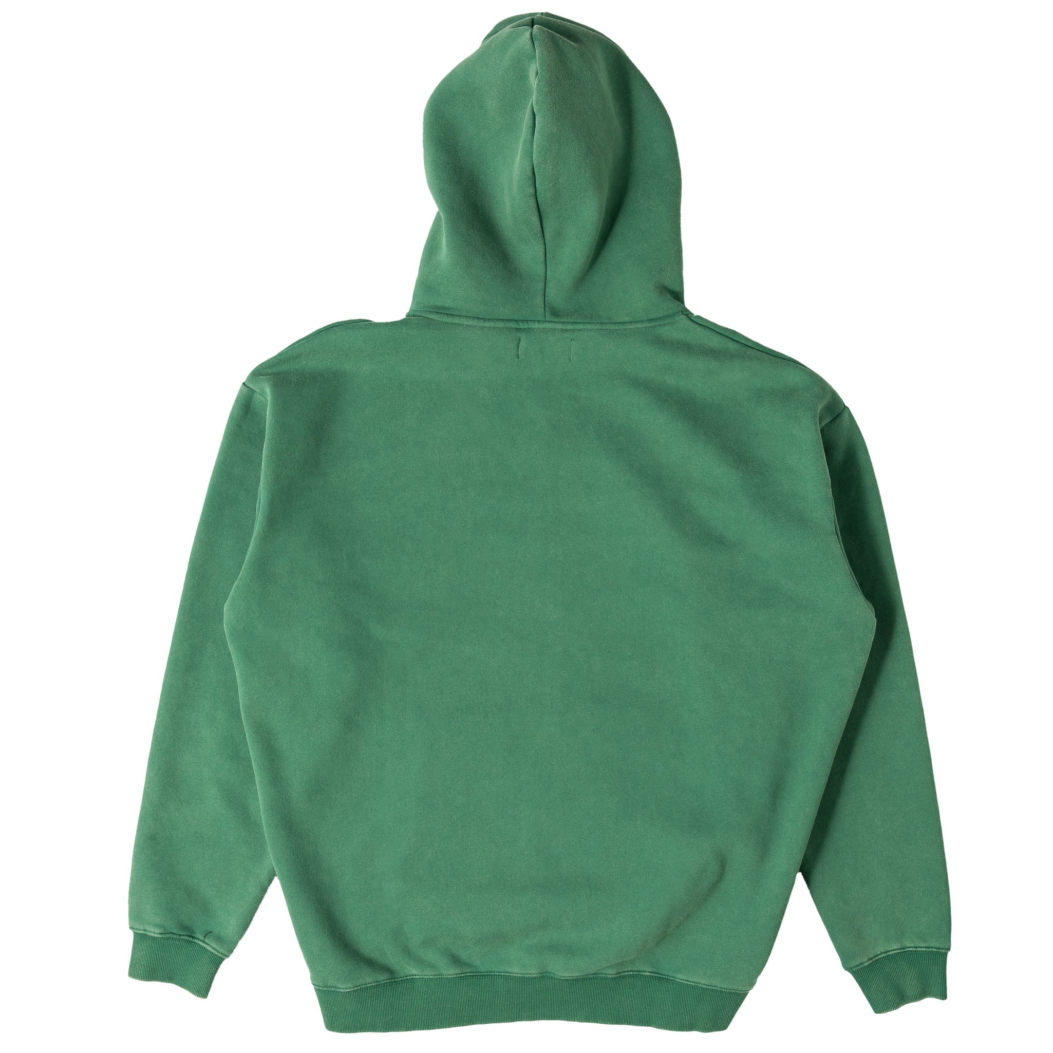 OVERSIZED LUX KILL CREW ZIP UP - GREEN / WHITE