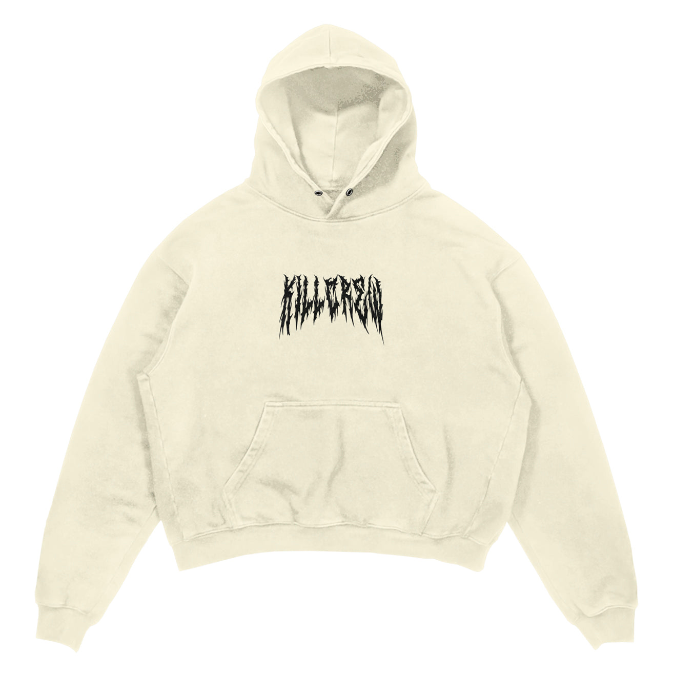 OVERSIZED LUX BARBARIAN HOODIE - CREAM