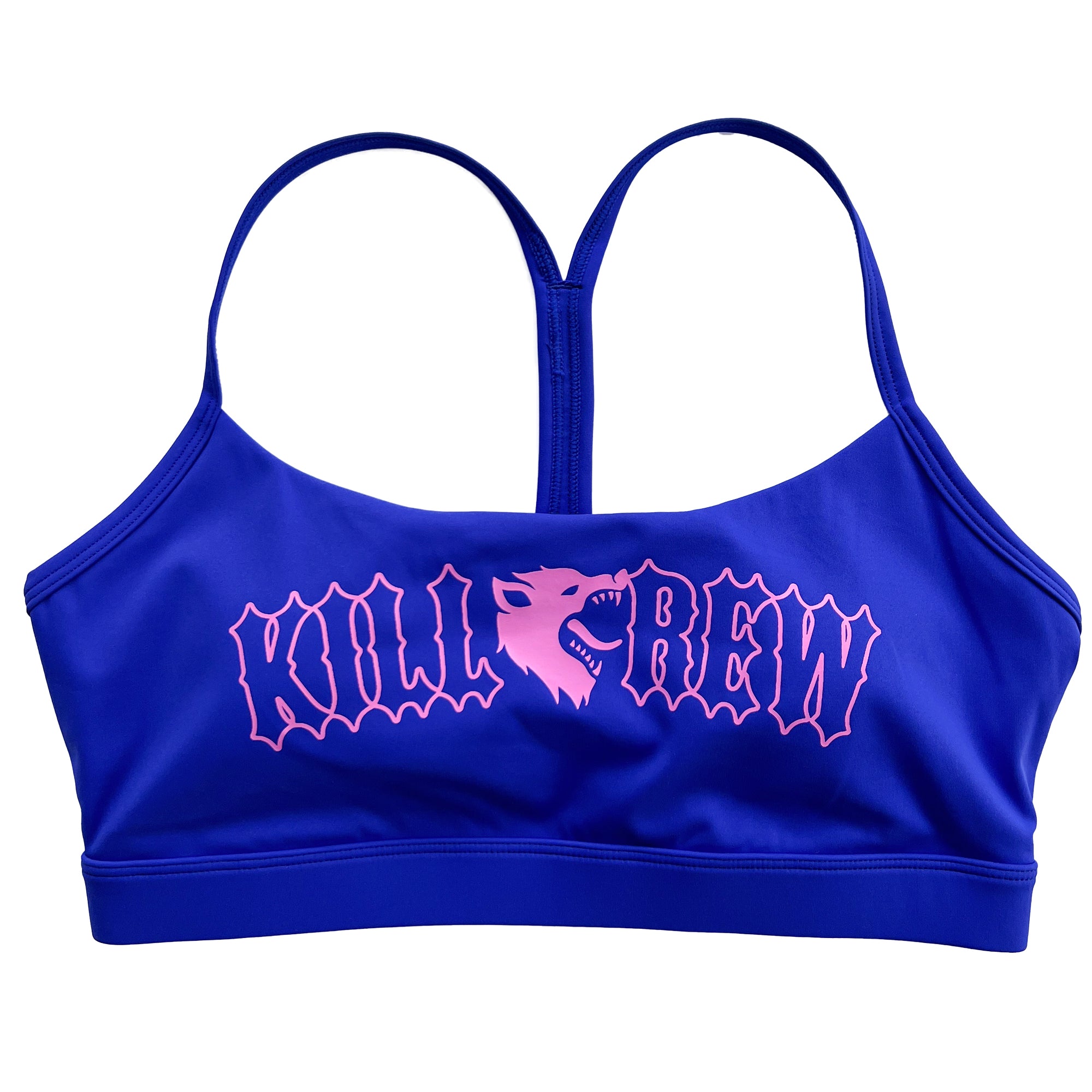 CLASSIC SPORTS BRA - BLUE / PINK