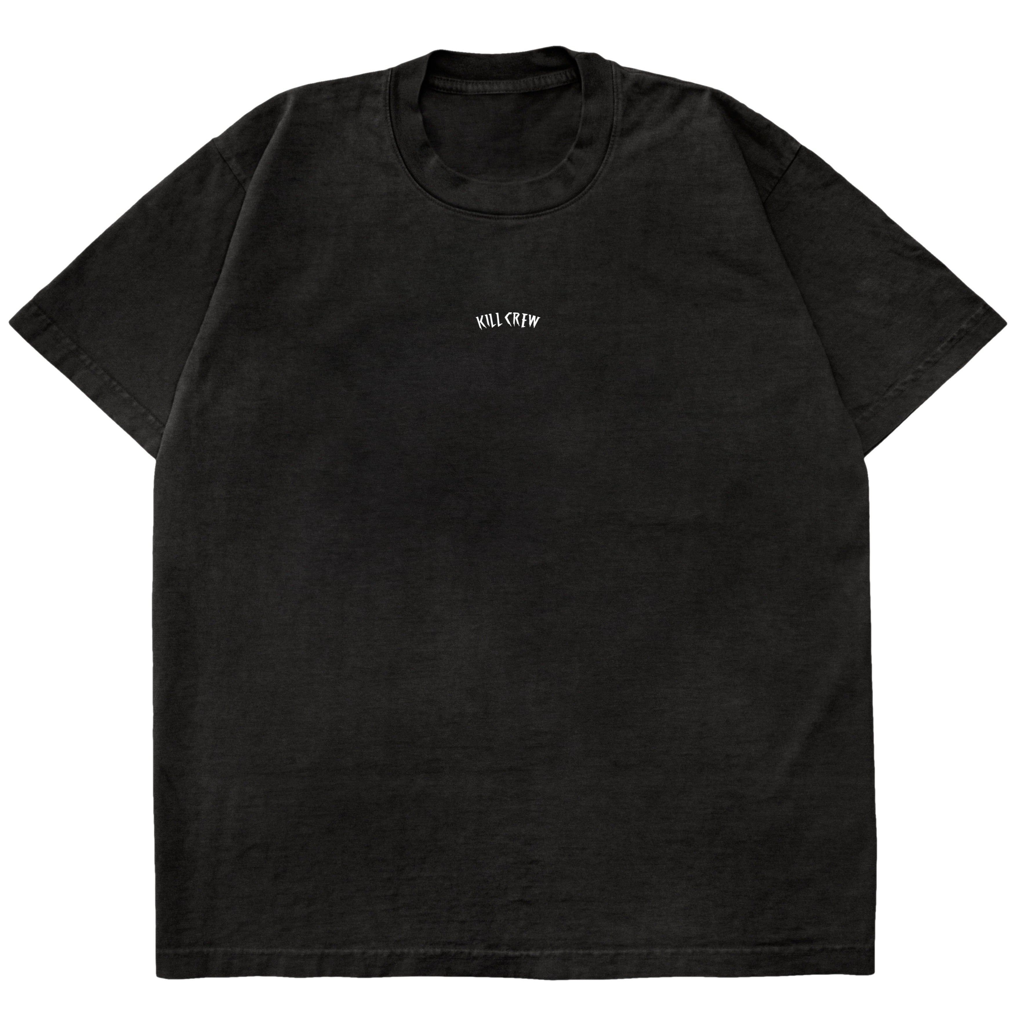 OVERSIZED LUX SIMPLE T-SHIRT - BLACK