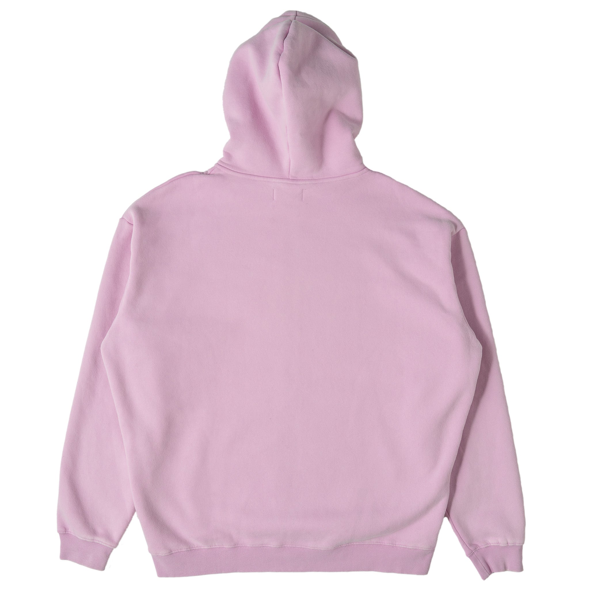 OVERSIZED LUX KILL CREW ZIP UP - PINK / WHITE