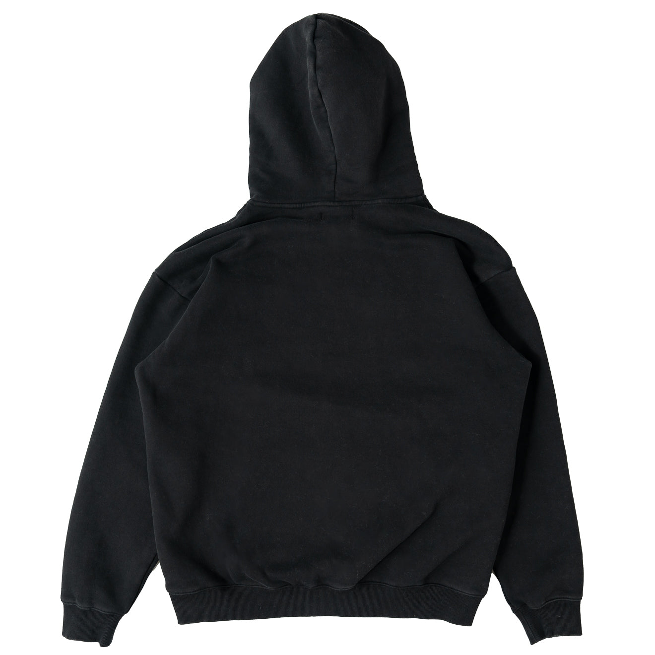 OVERSIZED LUX FANGS HOODIE - BLACK / RED