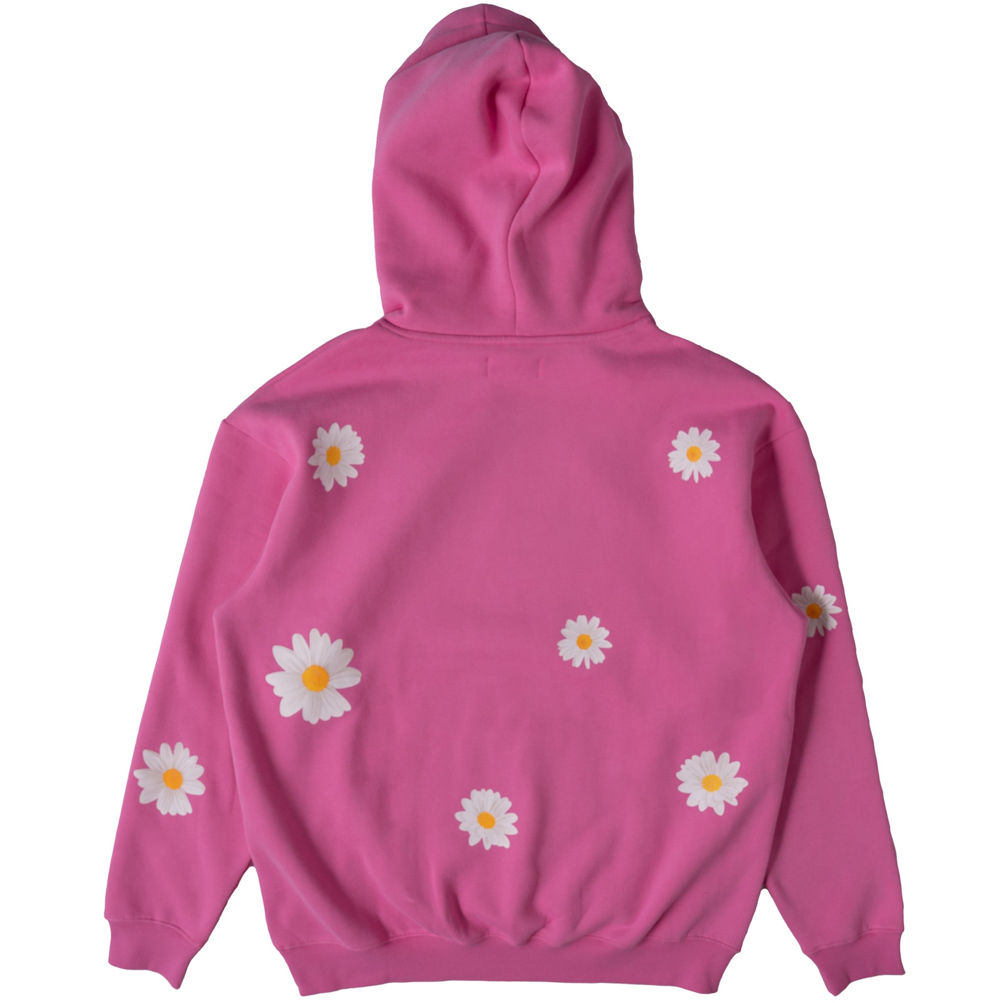 OVERSIZED LUX DAISY HOODIE - PINK