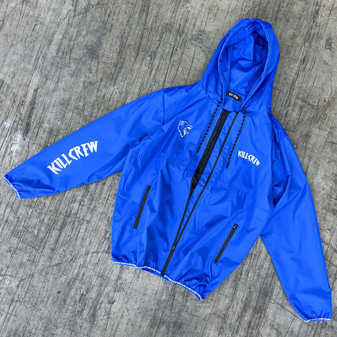 WOLF QUICK DRY WINDBREAKER - BLUE / WHITE