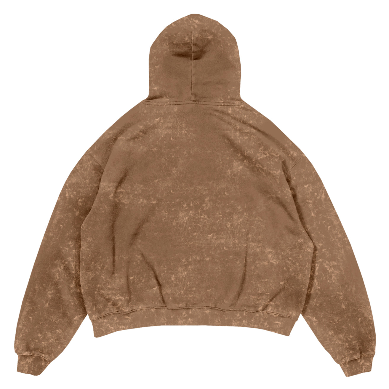 OVERSIZED LUX WEIGHTS LIFT US UP HOODIE - BROWN