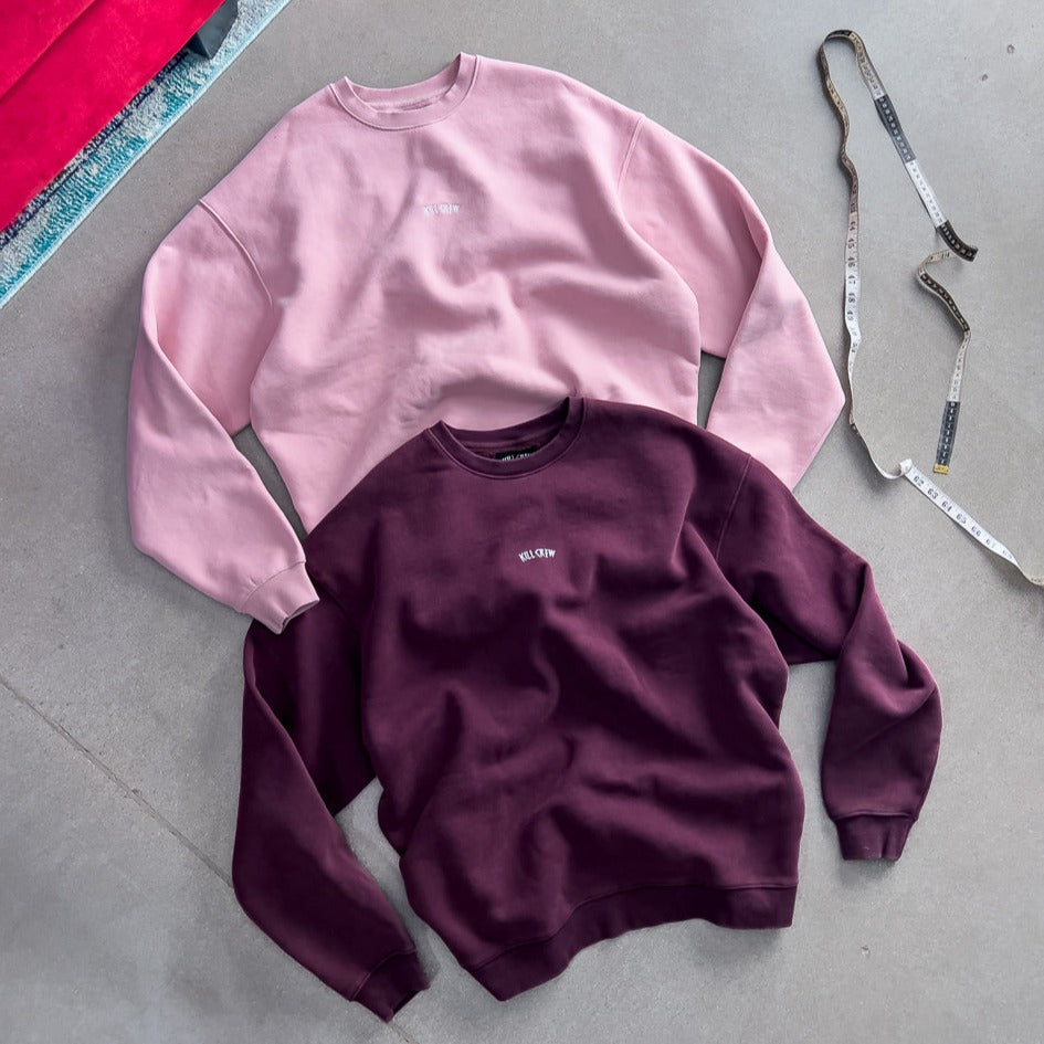 HEAVYWEIGHT LUX SIMPLE CREWNECK - ROS