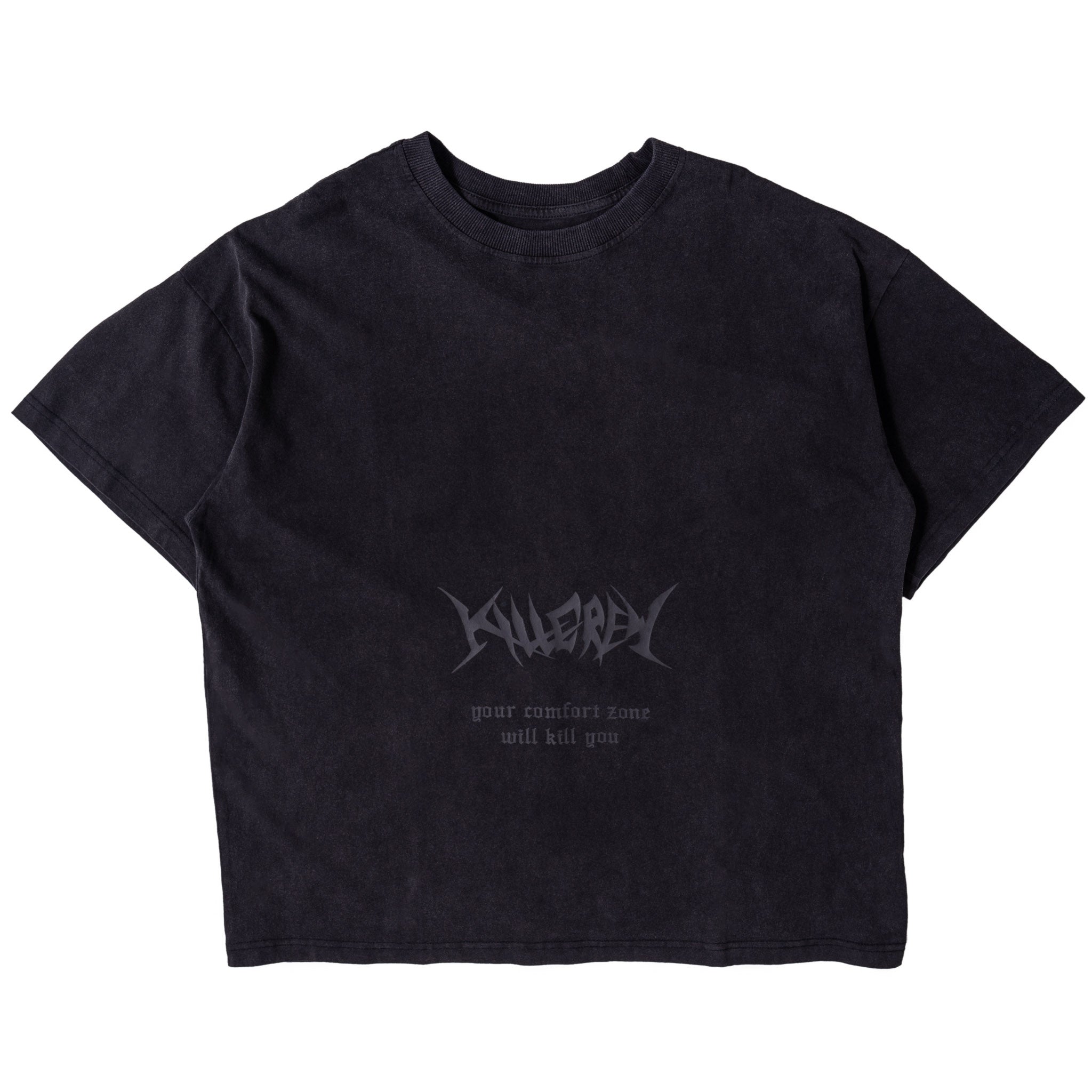 RELAXED FIT COMFORT ZONE T-SHIRT - BLACKOUT