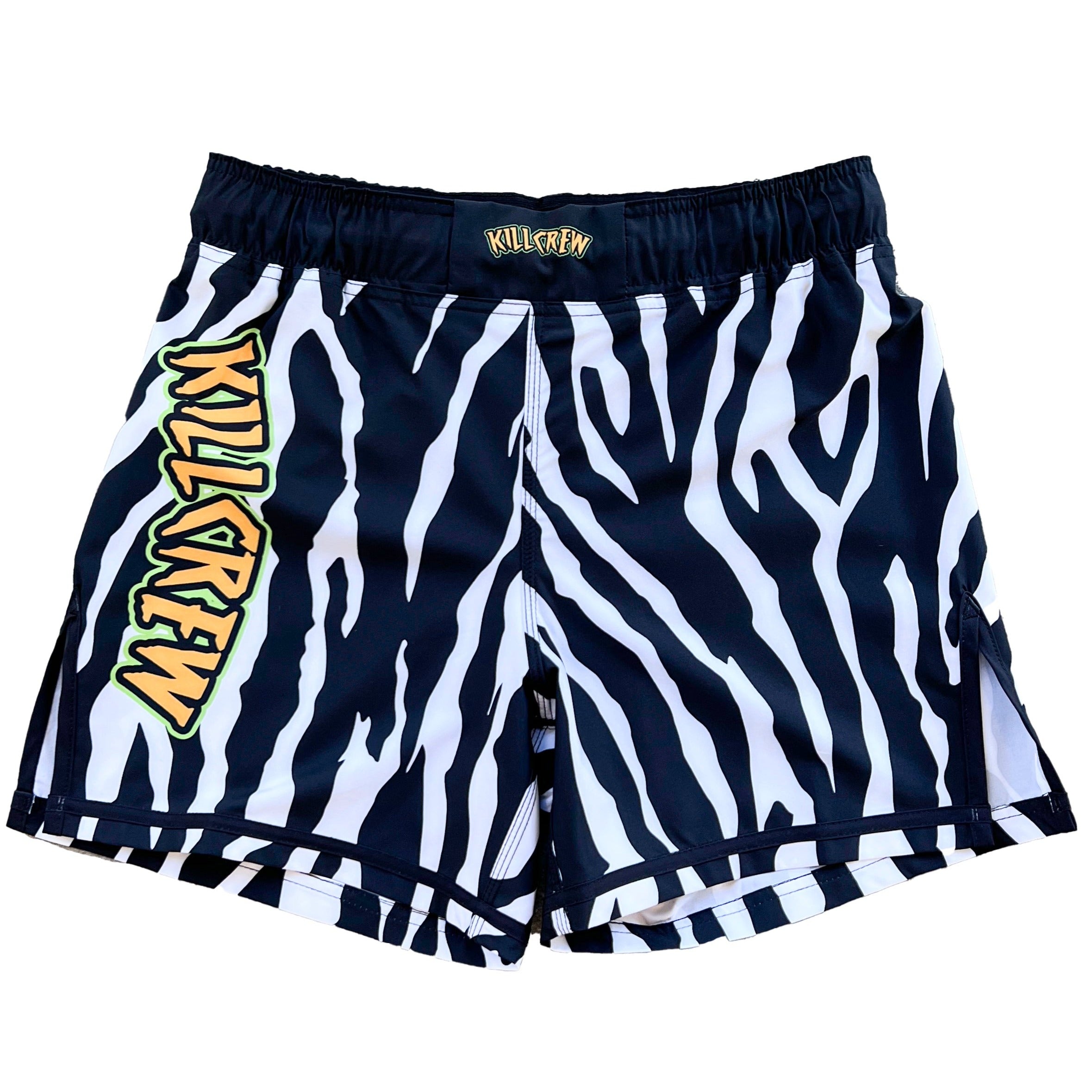 BSEM FIGHT SHORTS (THAI CUT) - ZEBRA