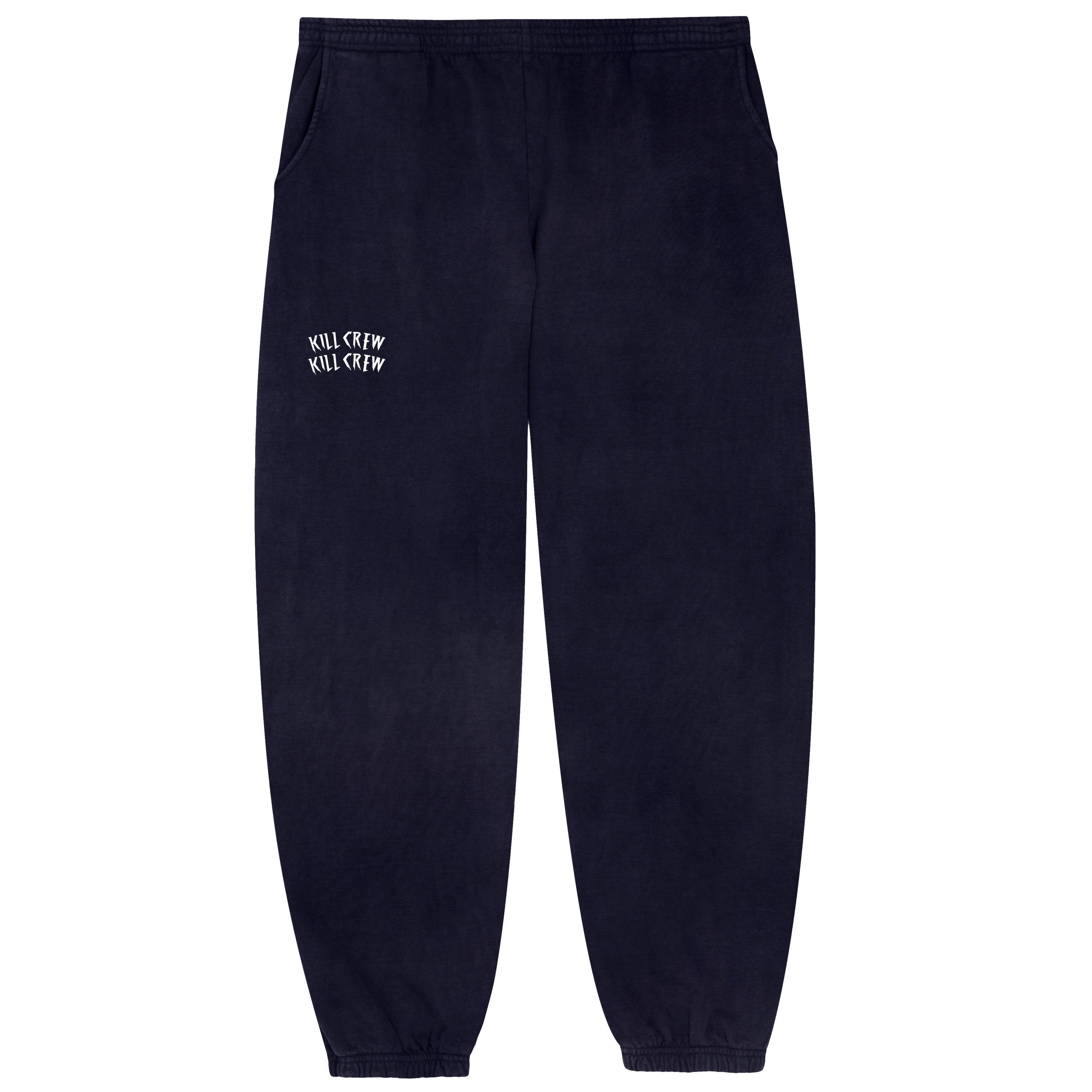 HEAVYWEIGHT LUX SIMPLE SWEATPANTS - BLACK