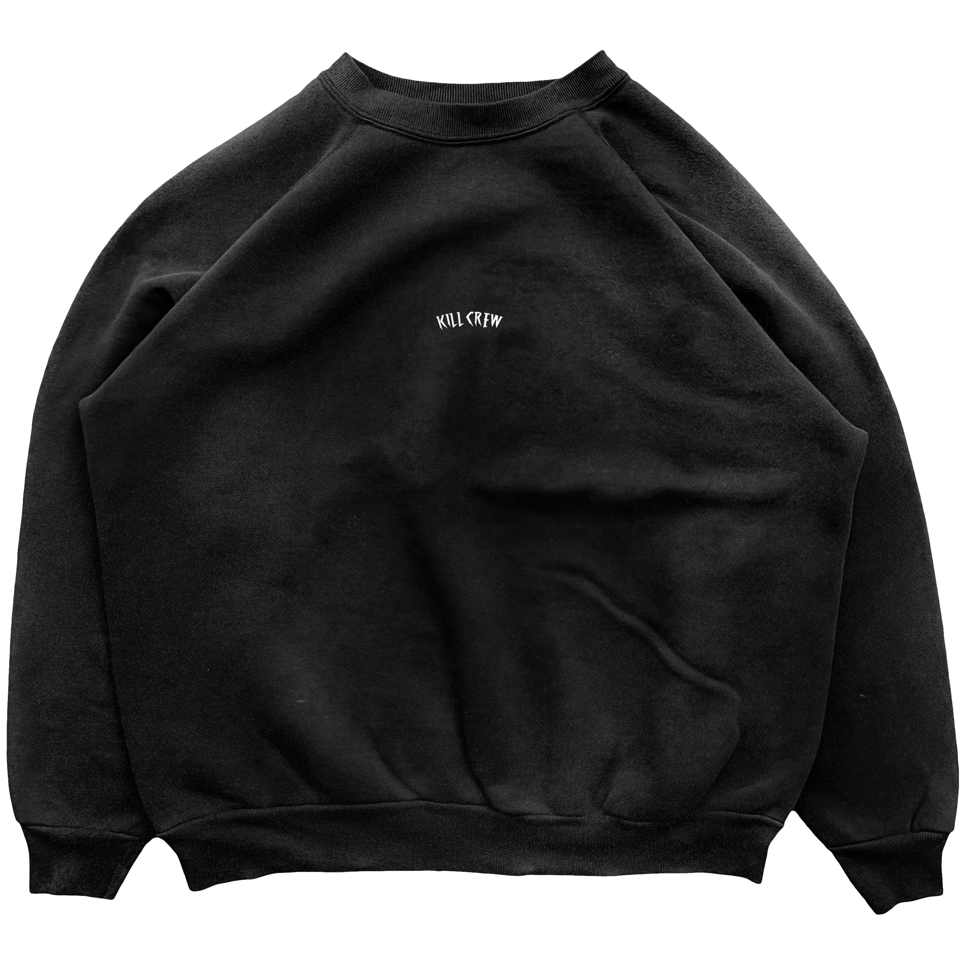 HEAVYWEIGHT LUX SIMPLE CREWNECK - BLACK