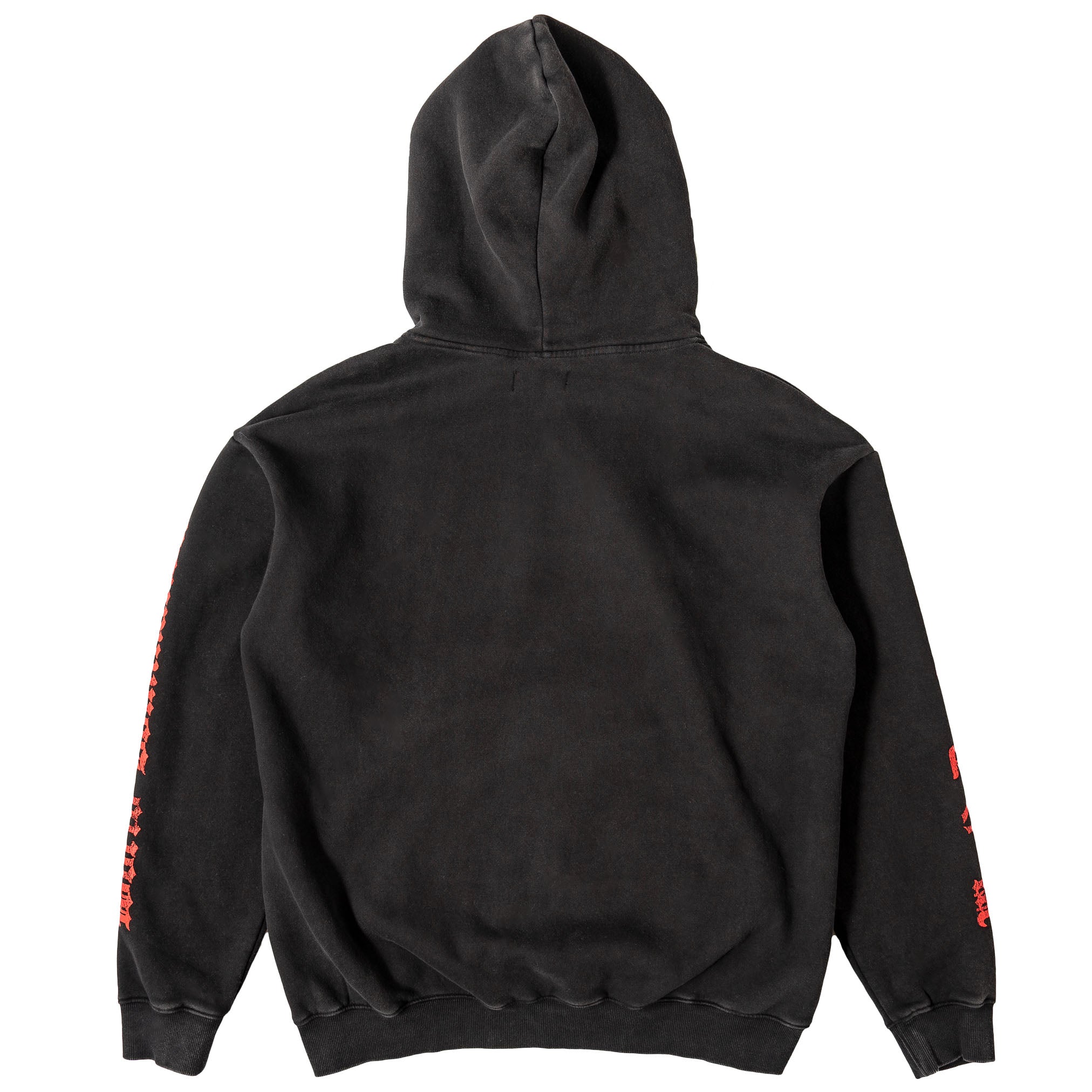 OVERSIZED LUX GHOUL HOODIE - BLACK