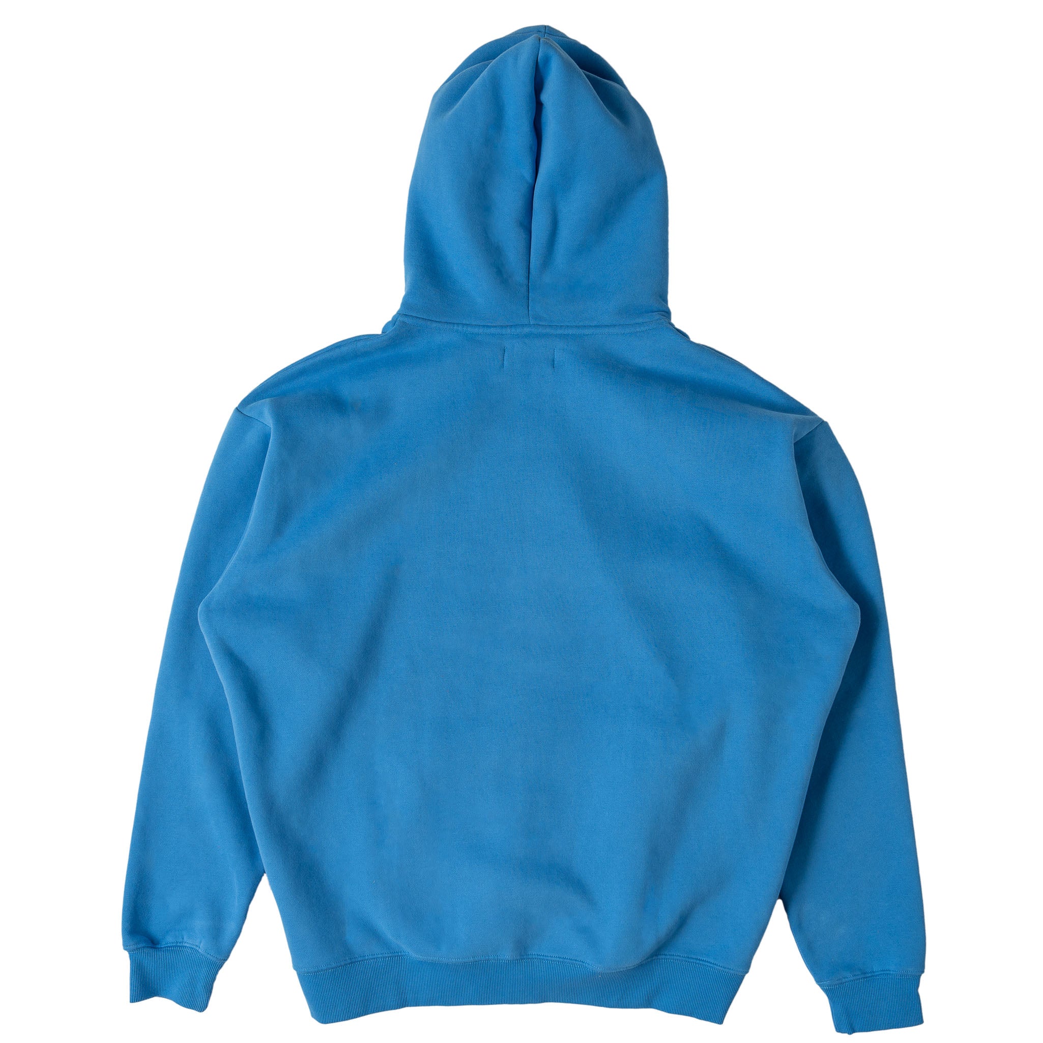 OVERSIZED LUX SIMPLE ZIP UP - BLUE