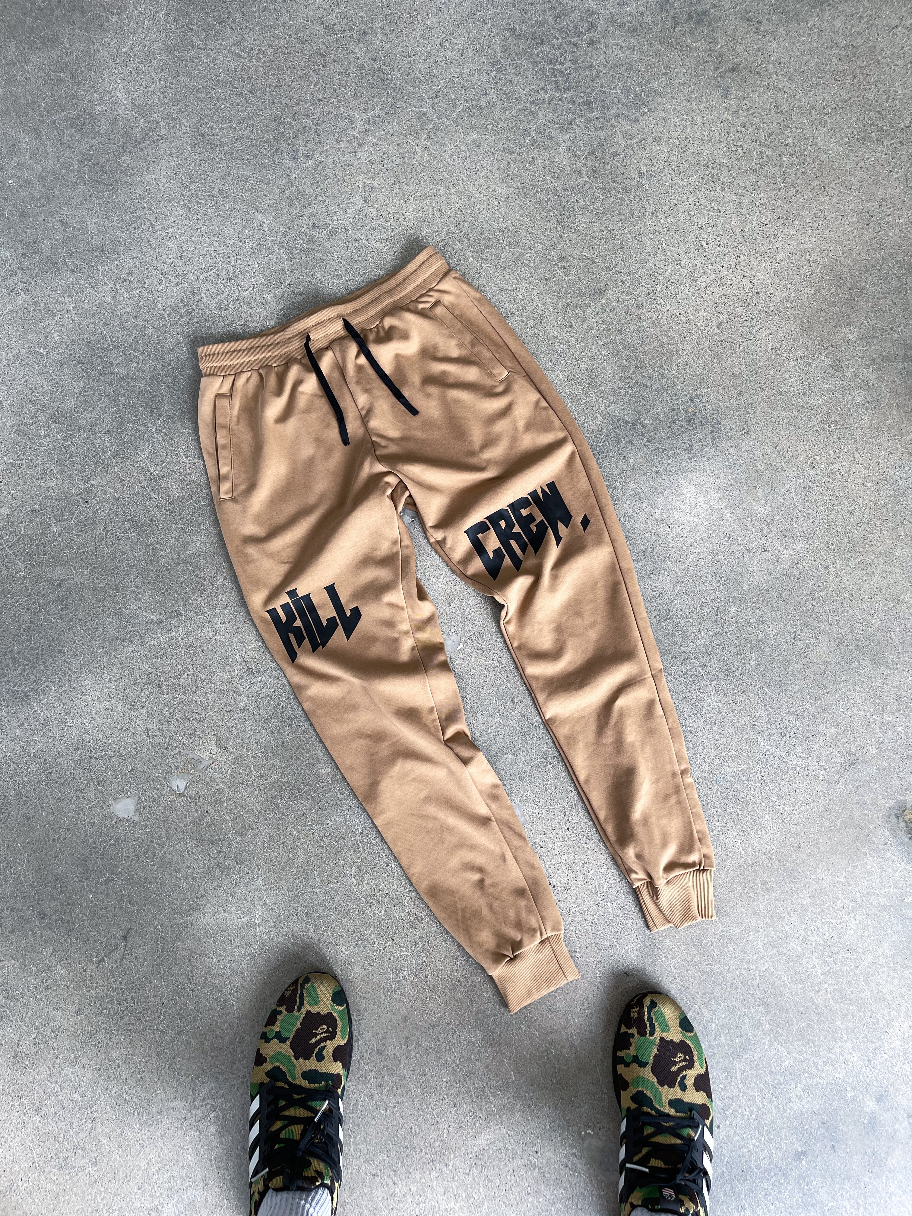 KILL CREW JOGGERS - SAND