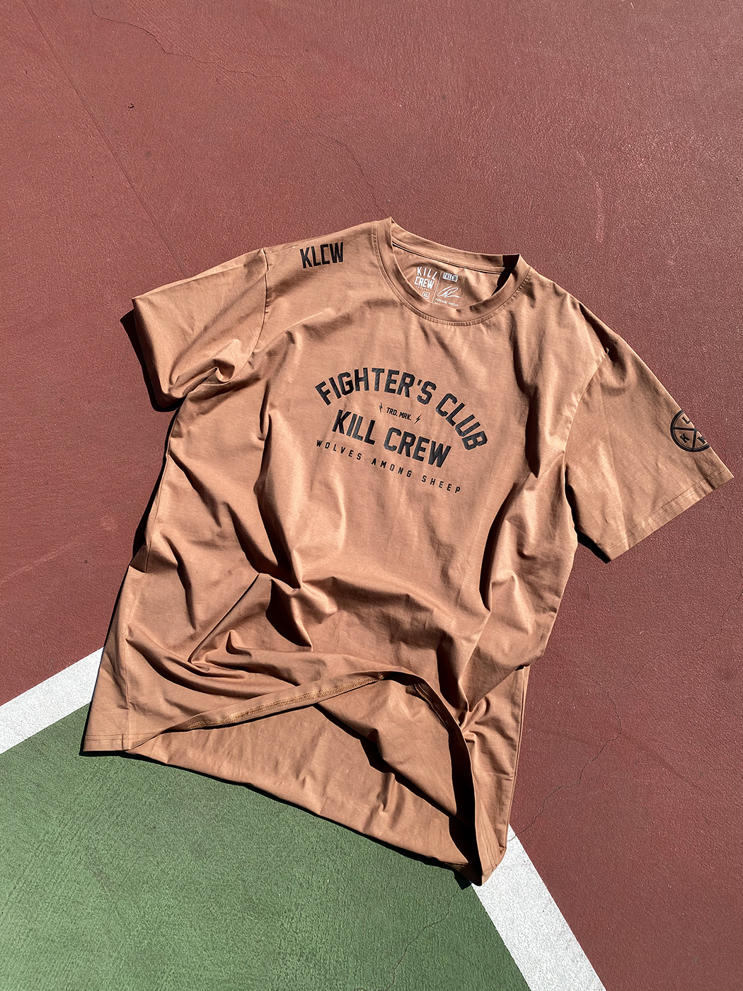 FIGHTER'S CLUB T-SHIRT - SAND