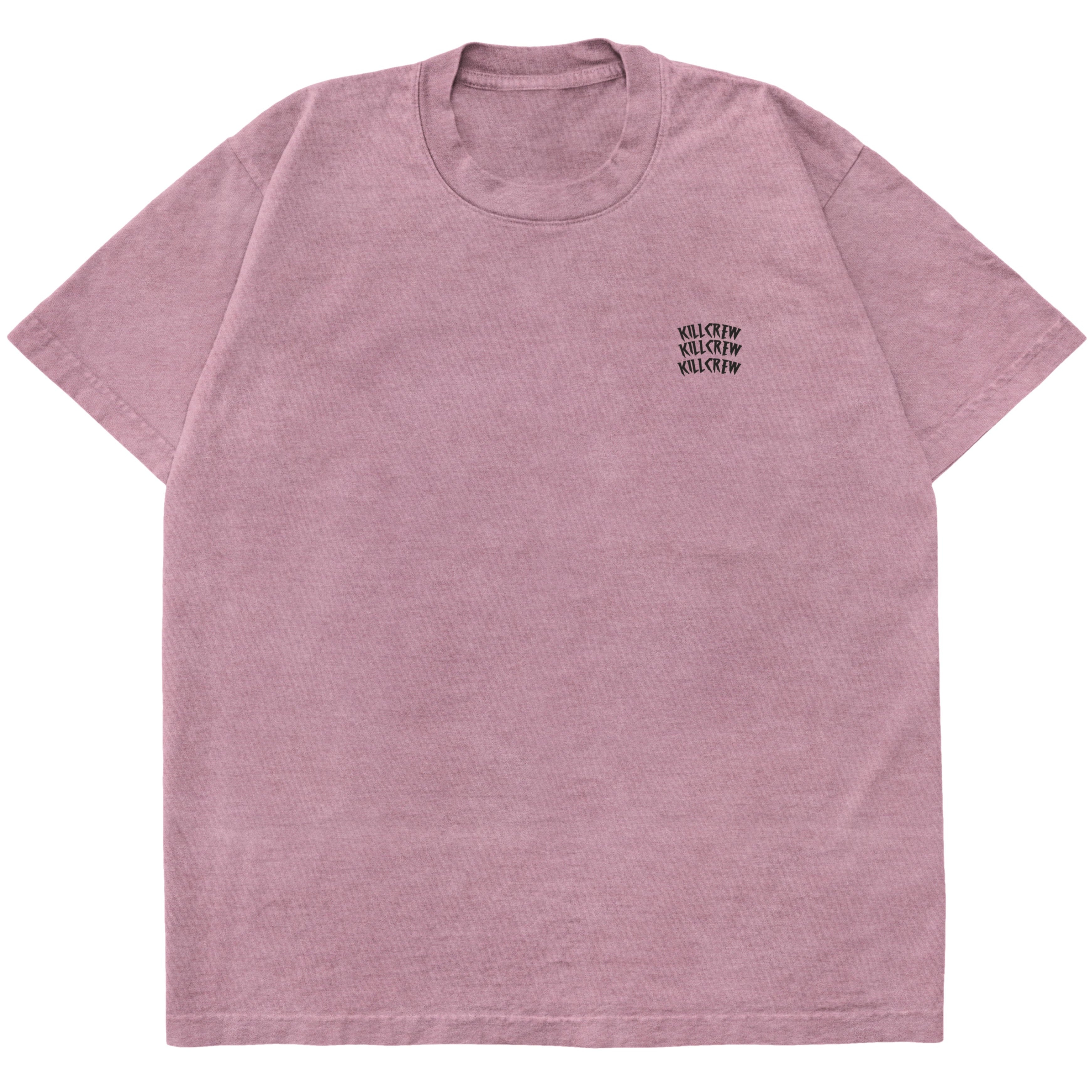 OVERSIZED WAR WOLF T-SHIRT - LIGHT PINK