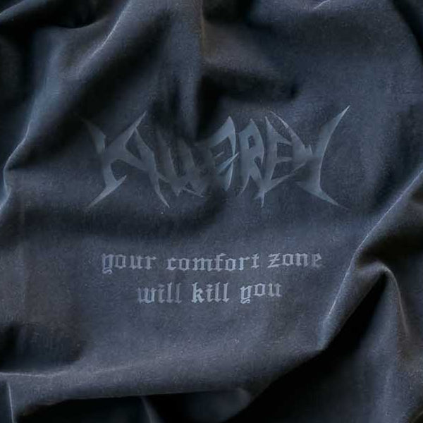 RELAXED FIT COMFORT ZONE T-SHIRT - BLACKOUT