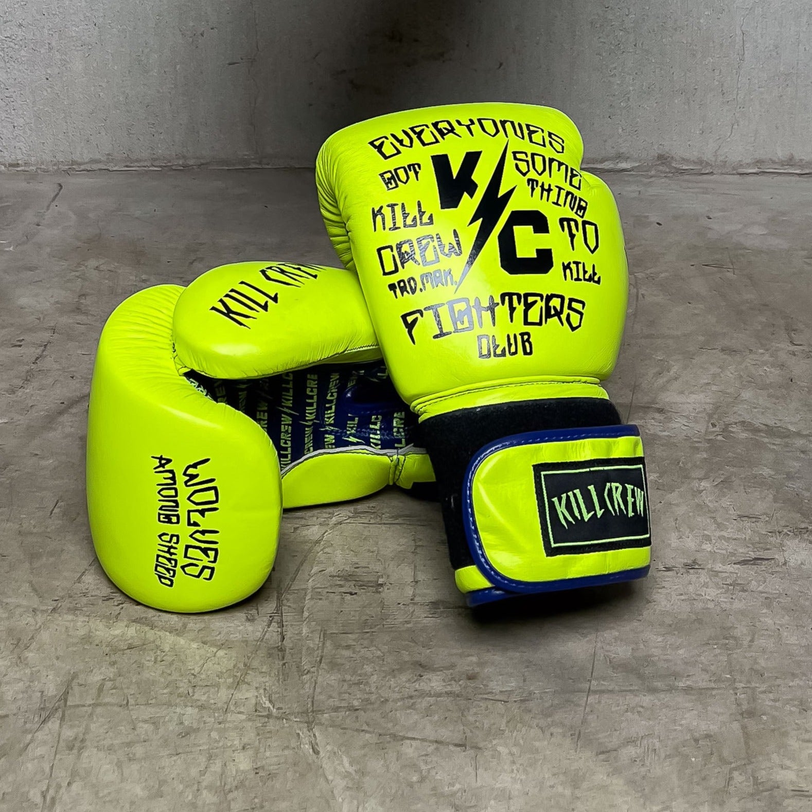 KILL CREW BOXING GLOVES - YELLOW