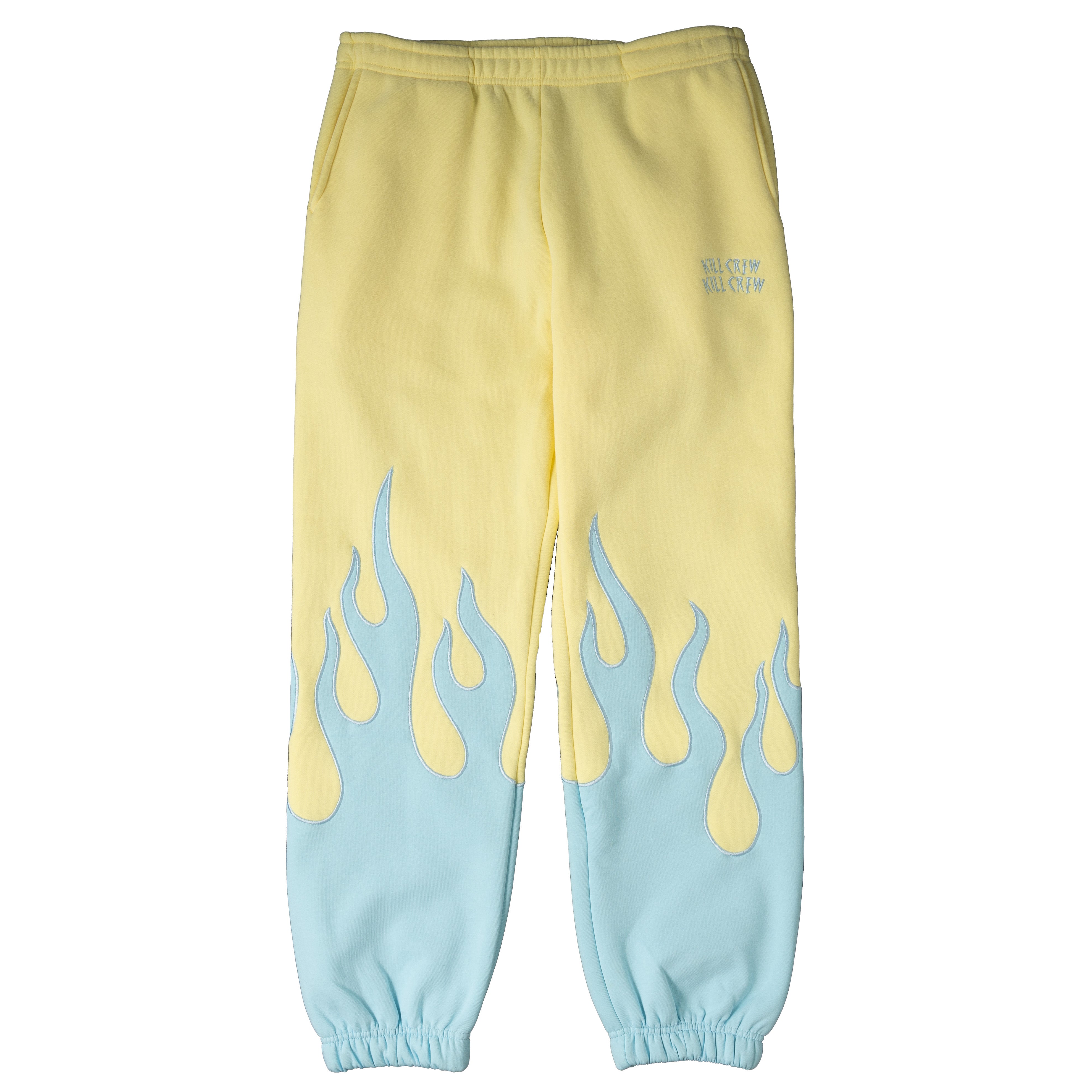 PREMIUM HEATER SWEATS - YELLOW / BLUE