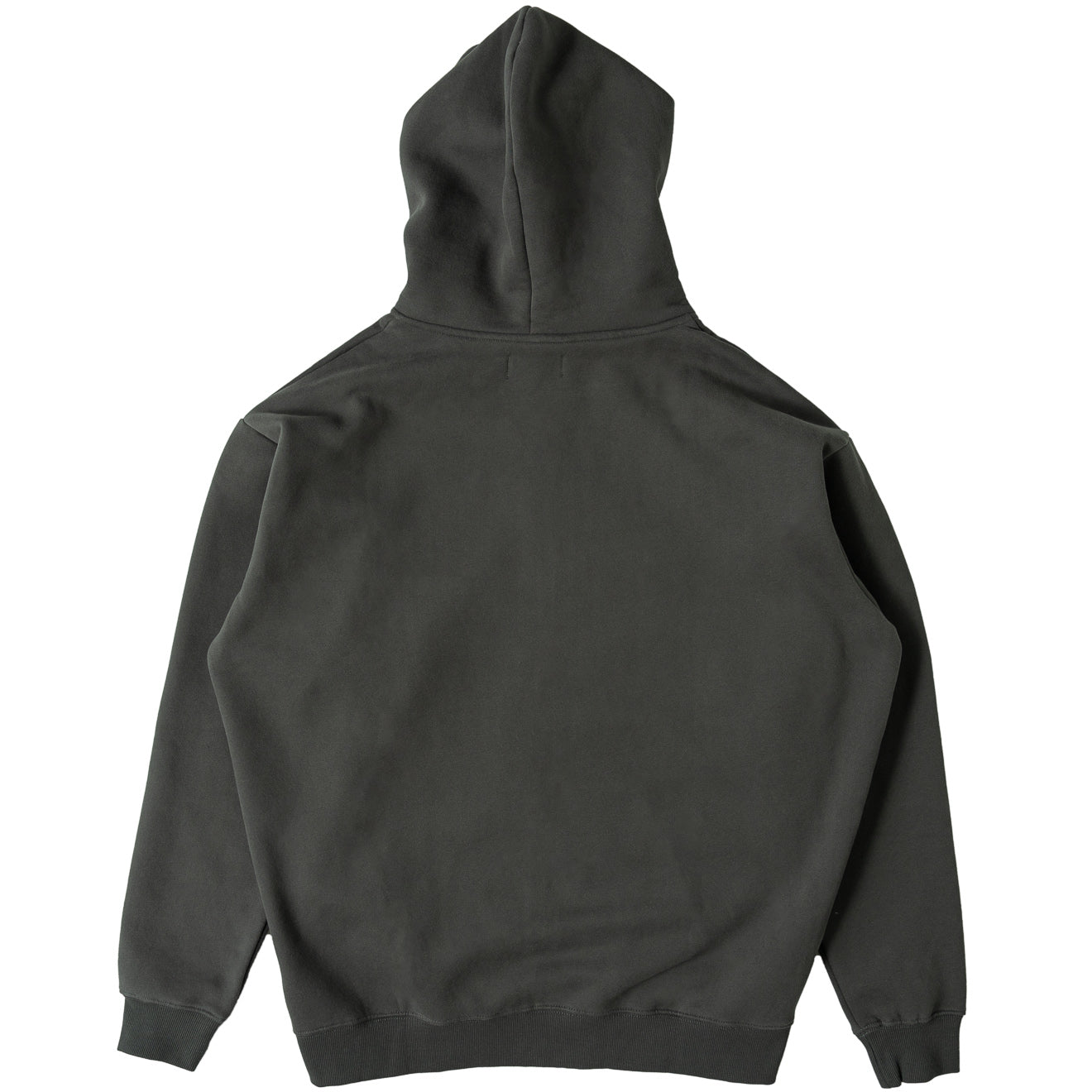 OVERSIZED LUX SIMPLE ZIP UP - GUNMETAL