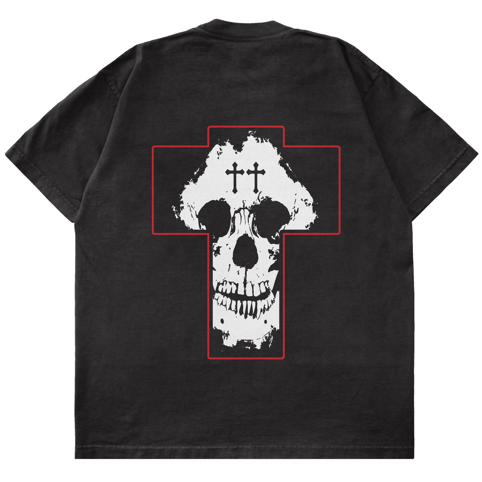 OVERSIZED MISFIT T-SHIRT - BLACK